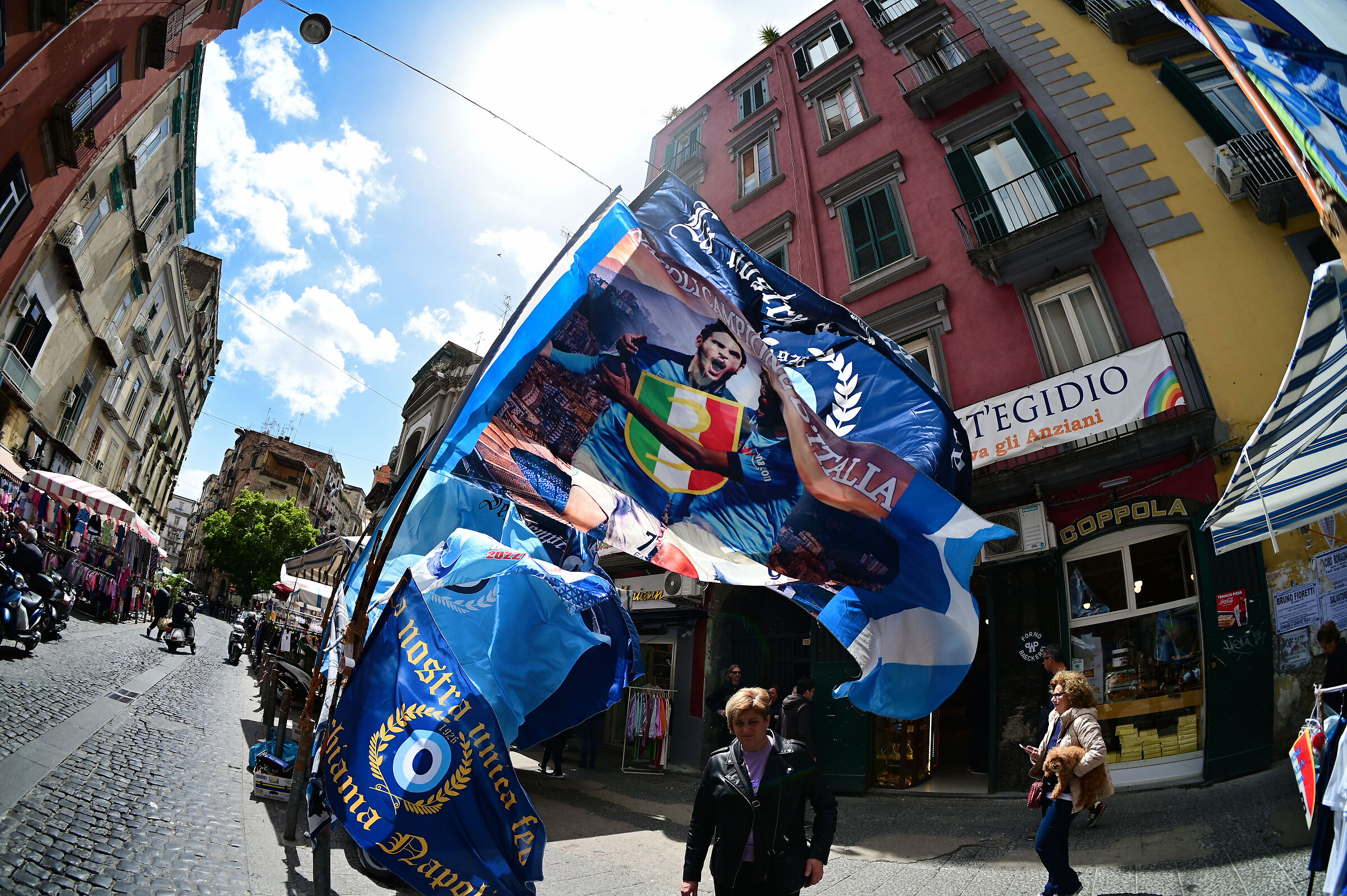 Napoli ..Rione Sanità 25 Aprile 2023
