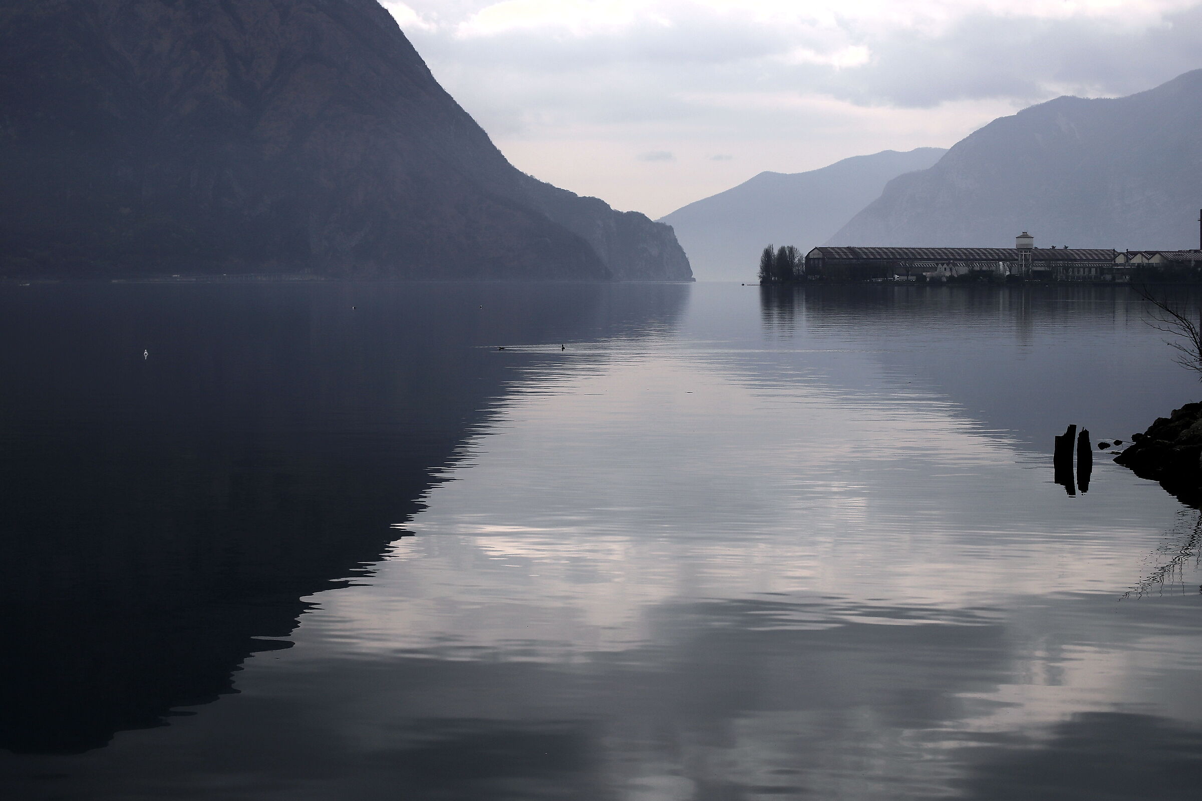 The lake in Rovere