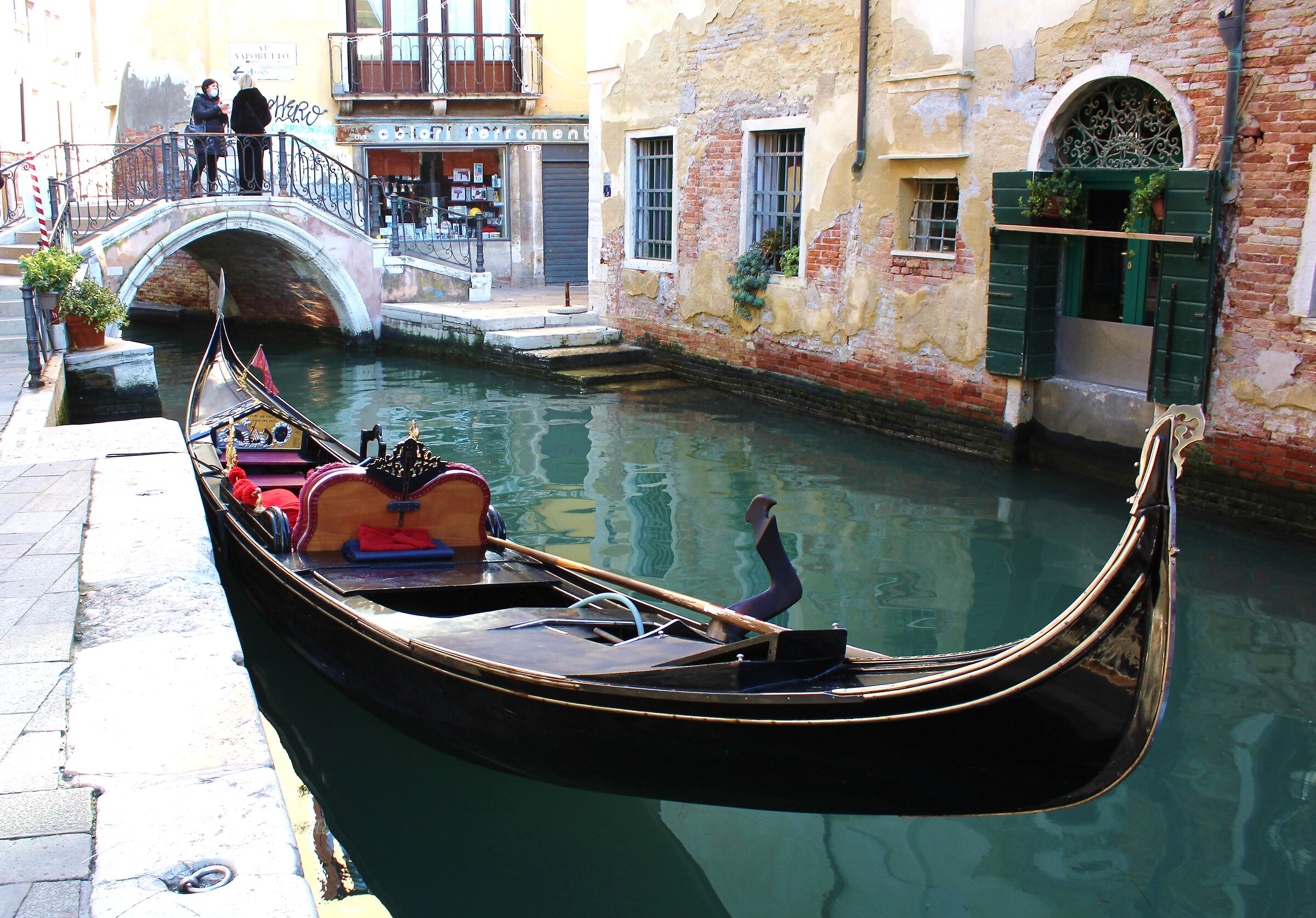 The gondola in Venice.. a classic.