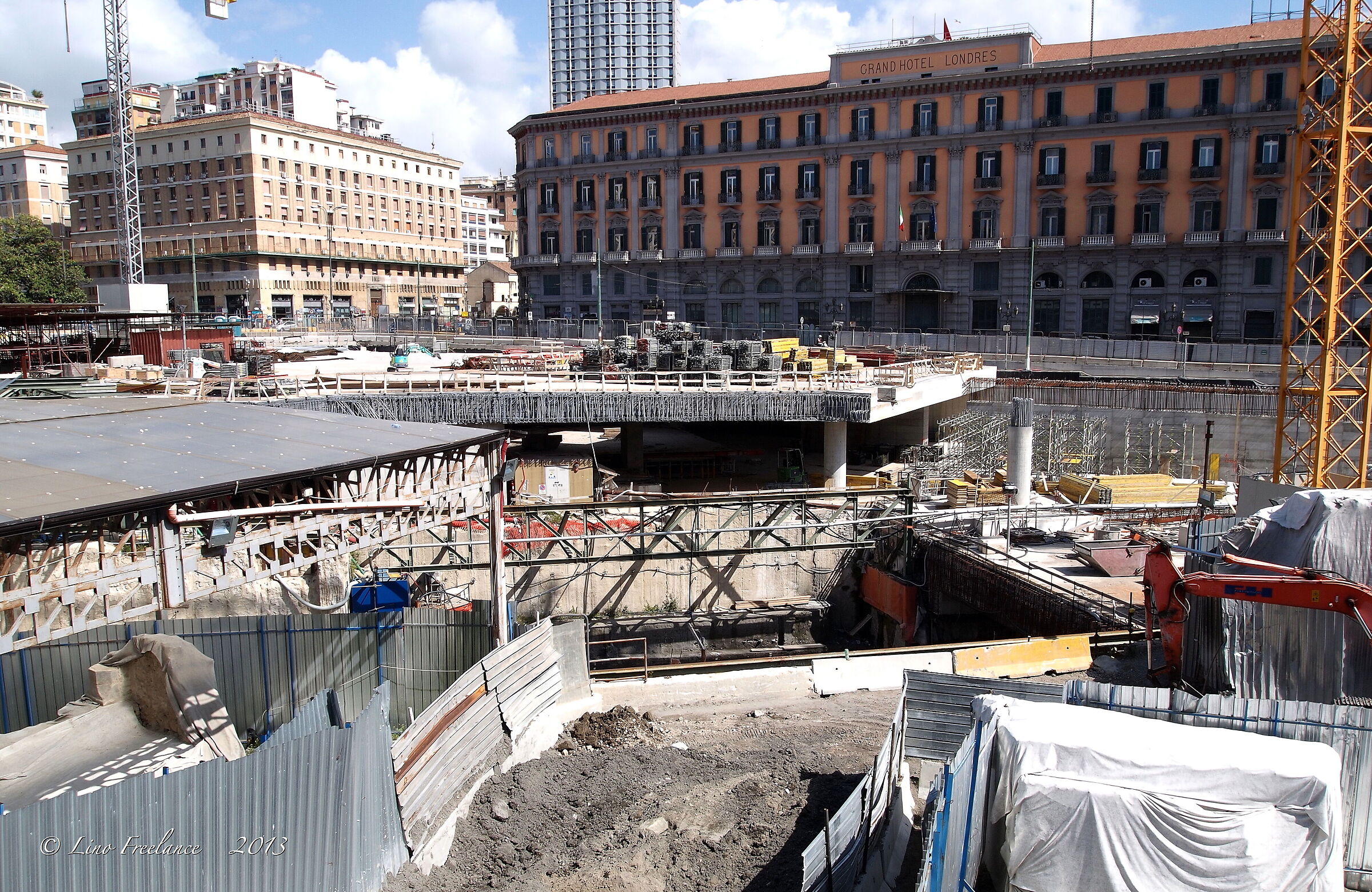 La metro "sezionata".