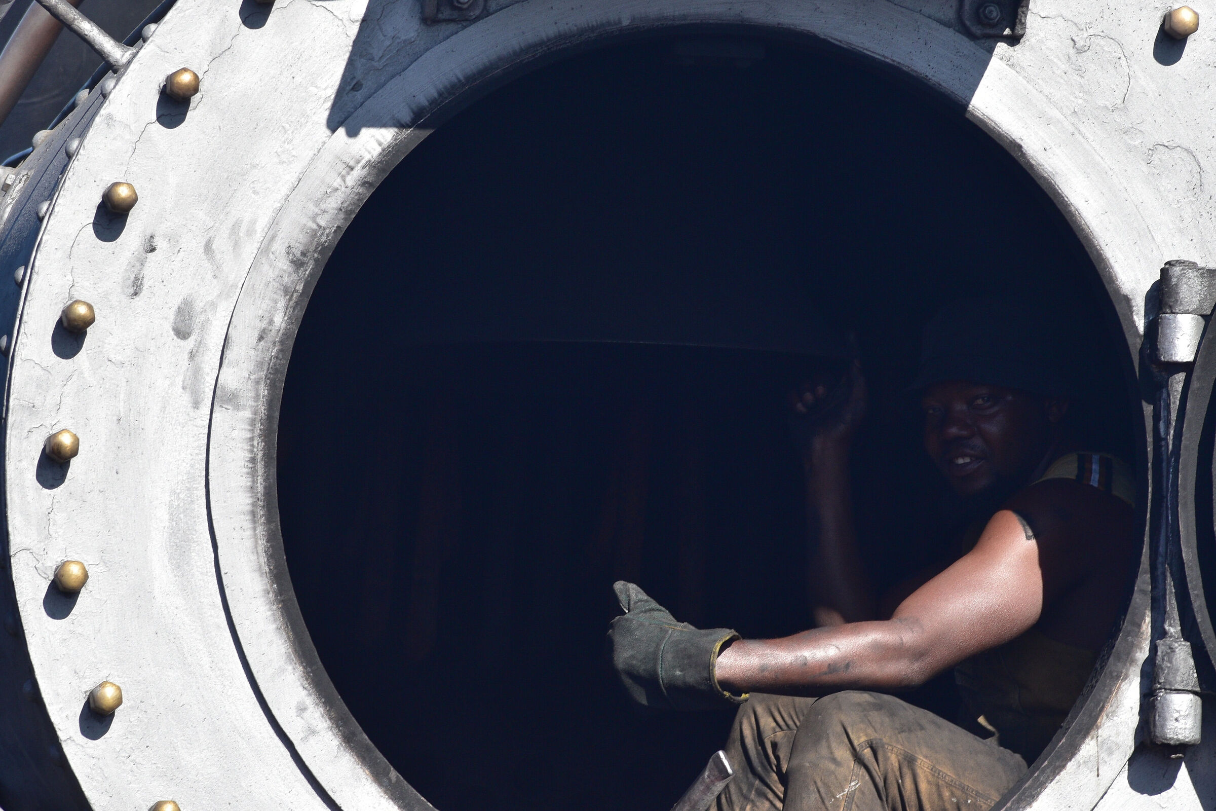 Manutenzione caldaia Locomotiva