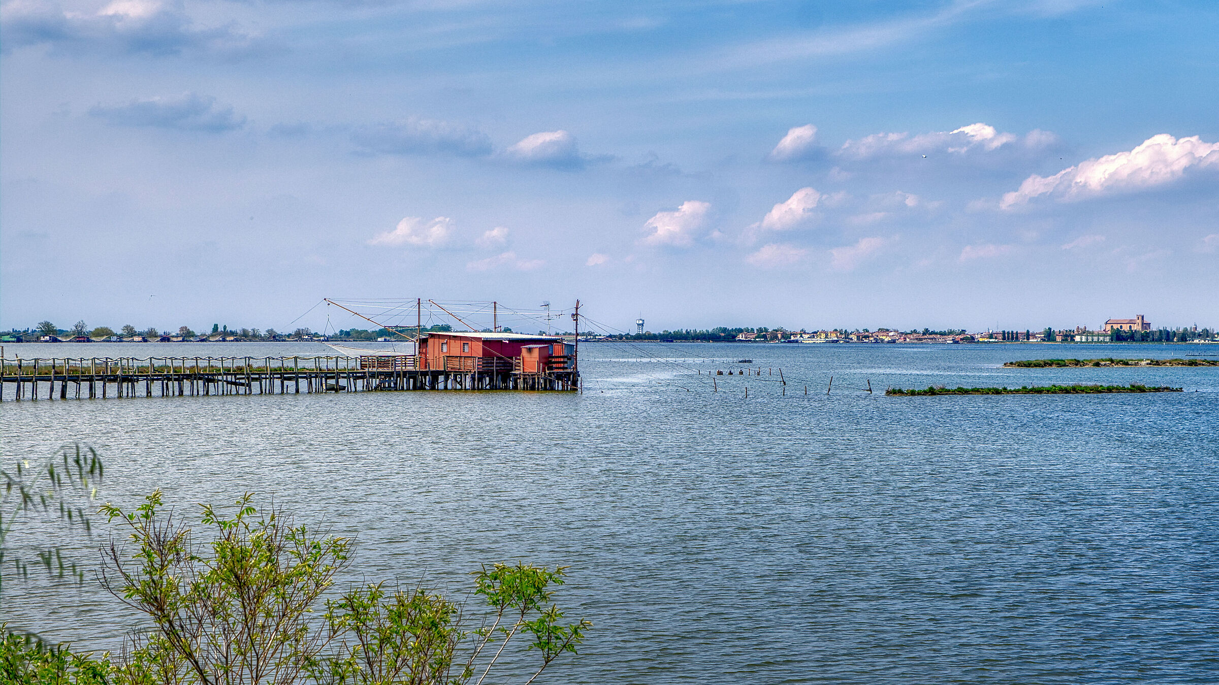 Bilancione nelle Valli di Comacchio