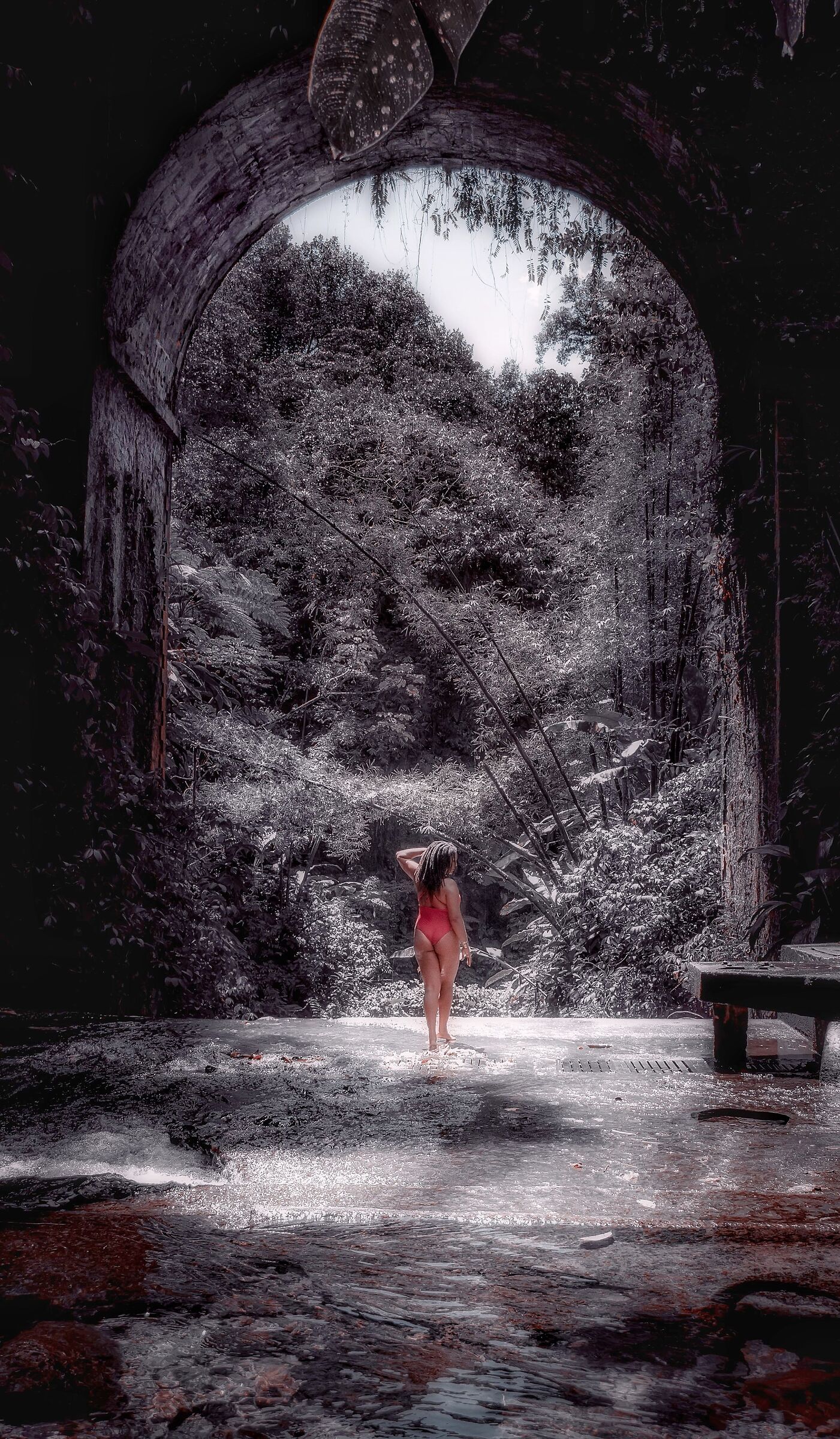 Under the bridge