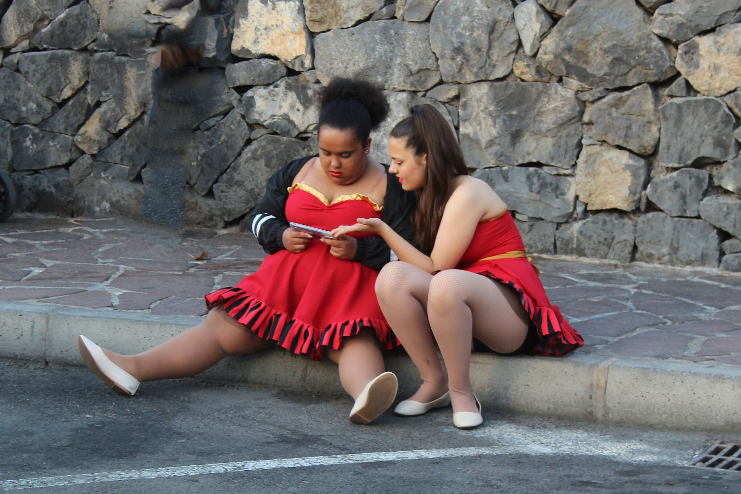 Carnaval Canario - Tenerife...in attesa della sfilata