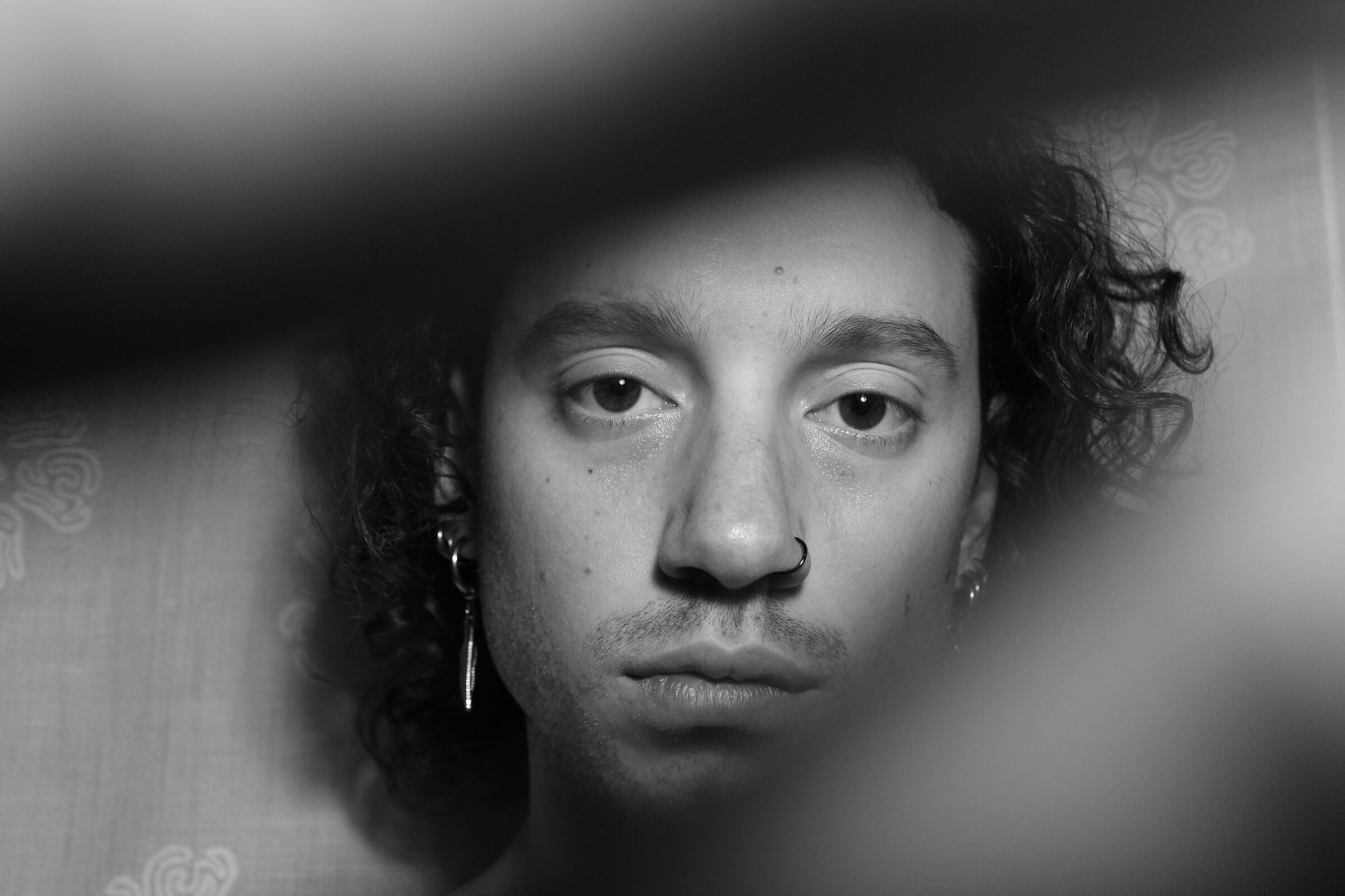 Io, in bianco e nero.