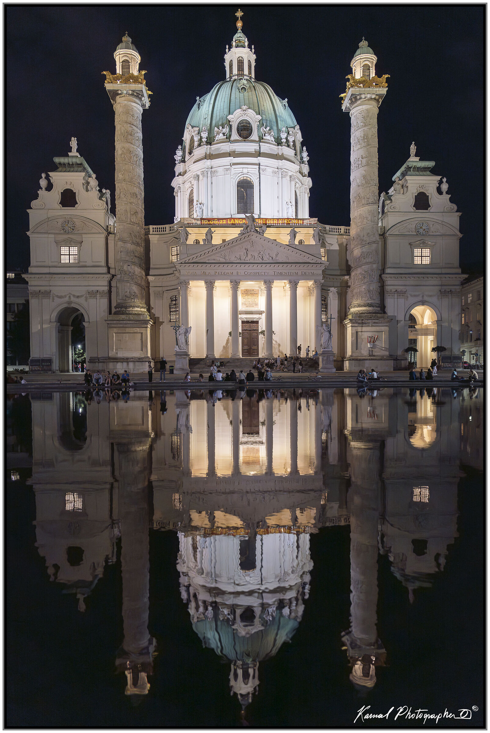 St. Charles' Church at Karlsplatz Vienna
