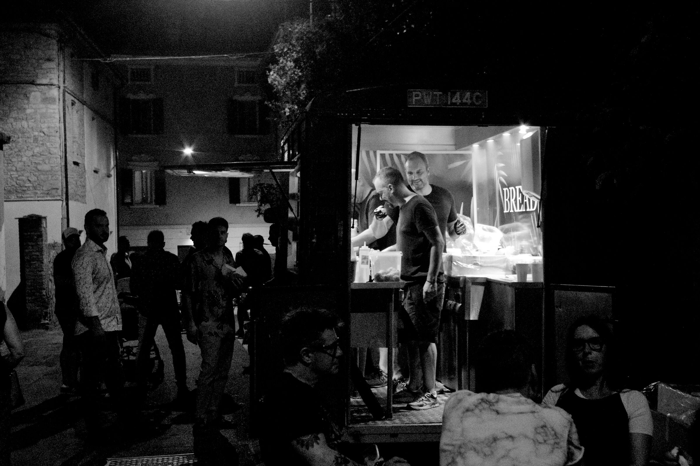 Fornovo in Fiera, notturno