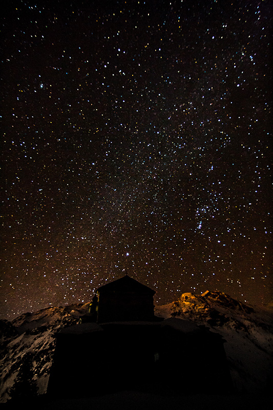 Castelmagno by night