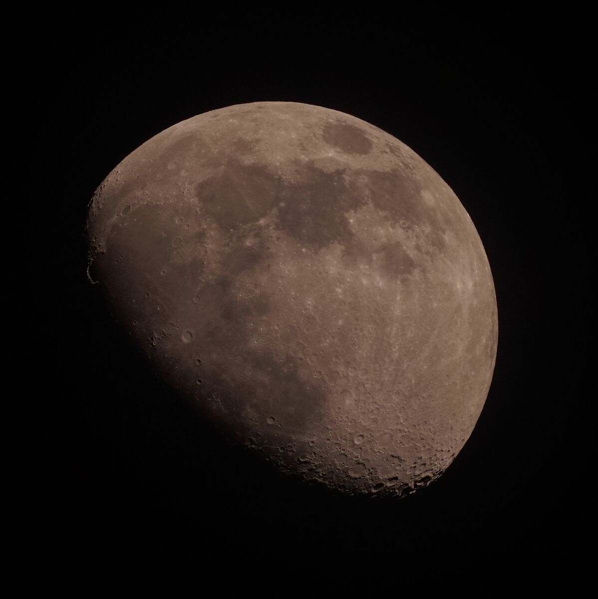 And the moon knocked...