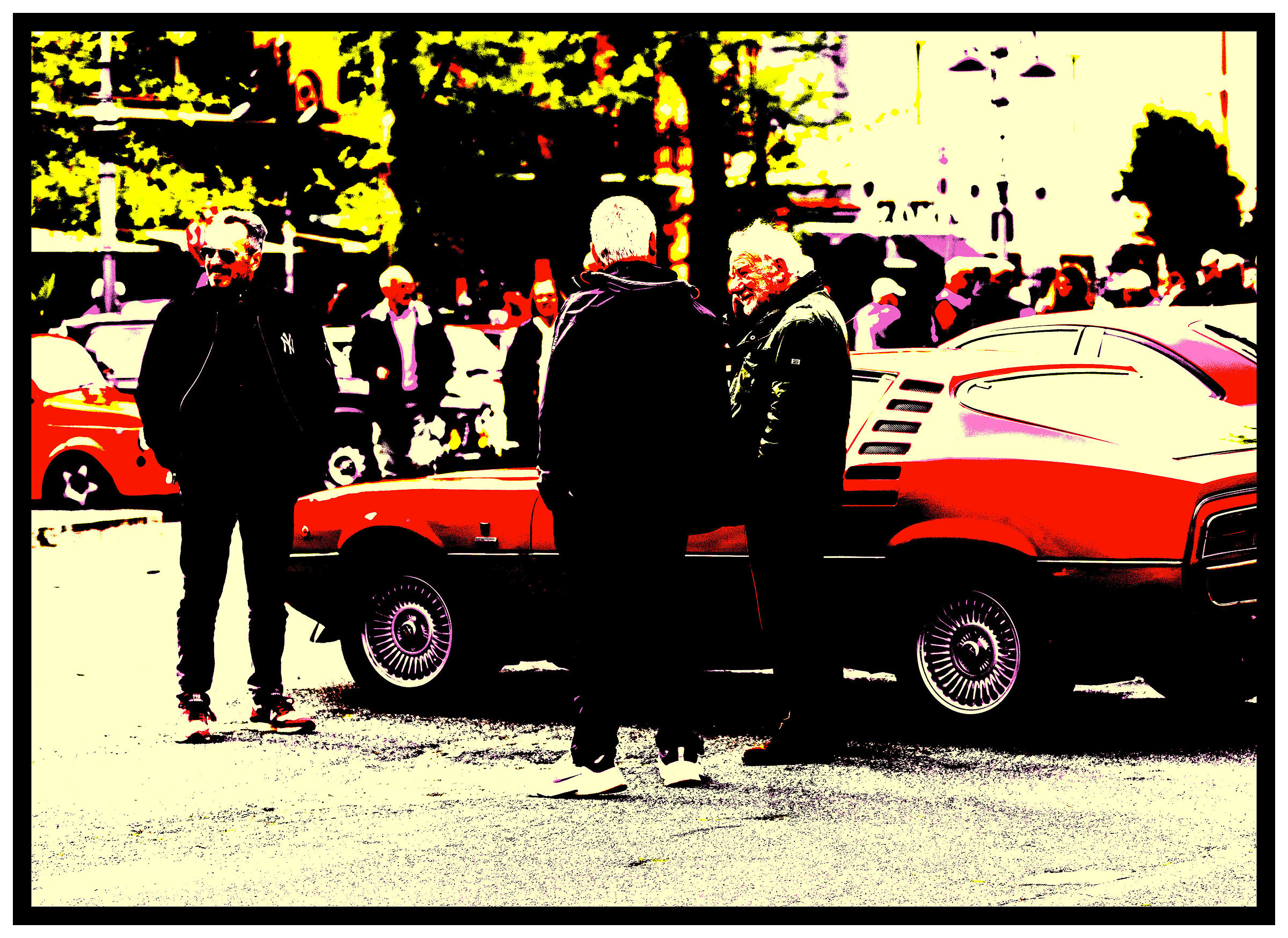 Everyone stops in front of my Montreal.