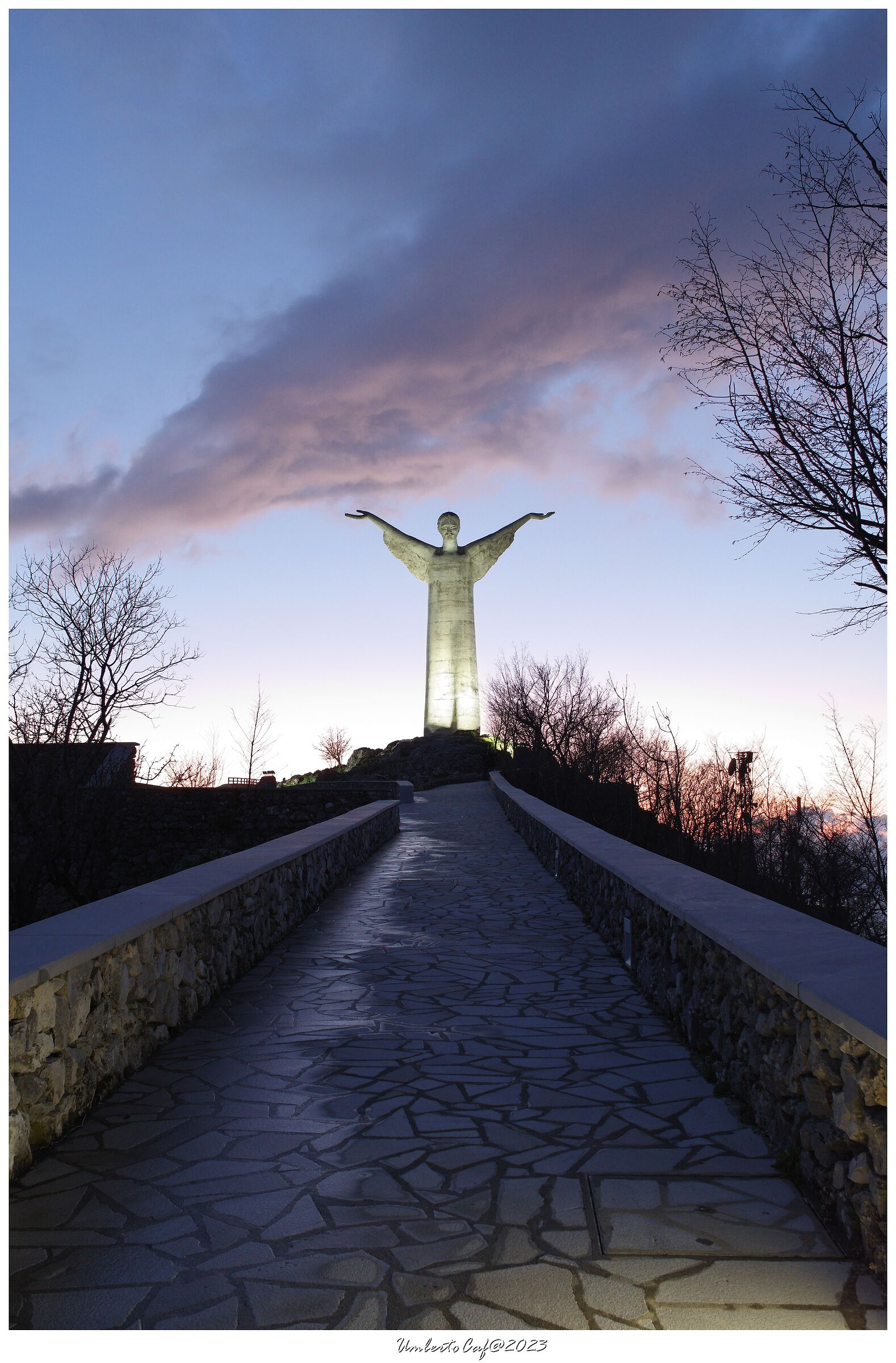 Cristo Rè - ora blù