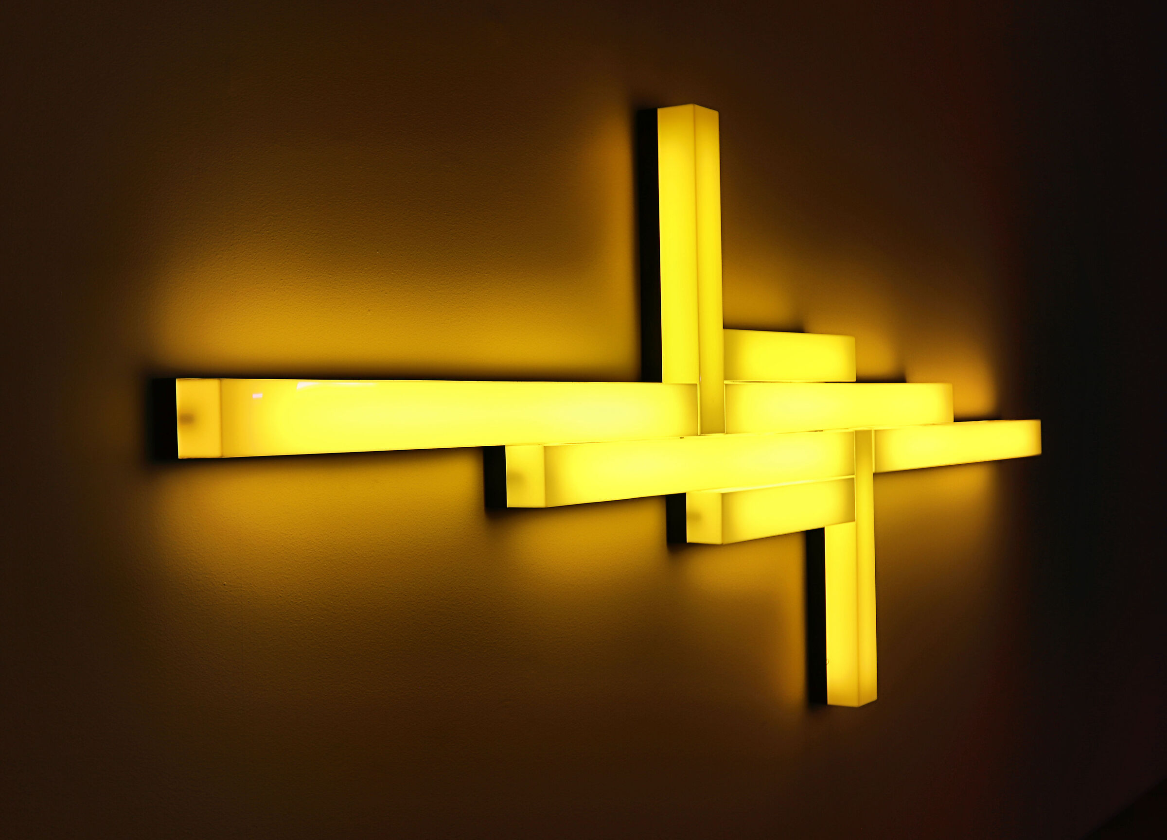 Artwork by Dan Flavin... Galleria D'Italia milan