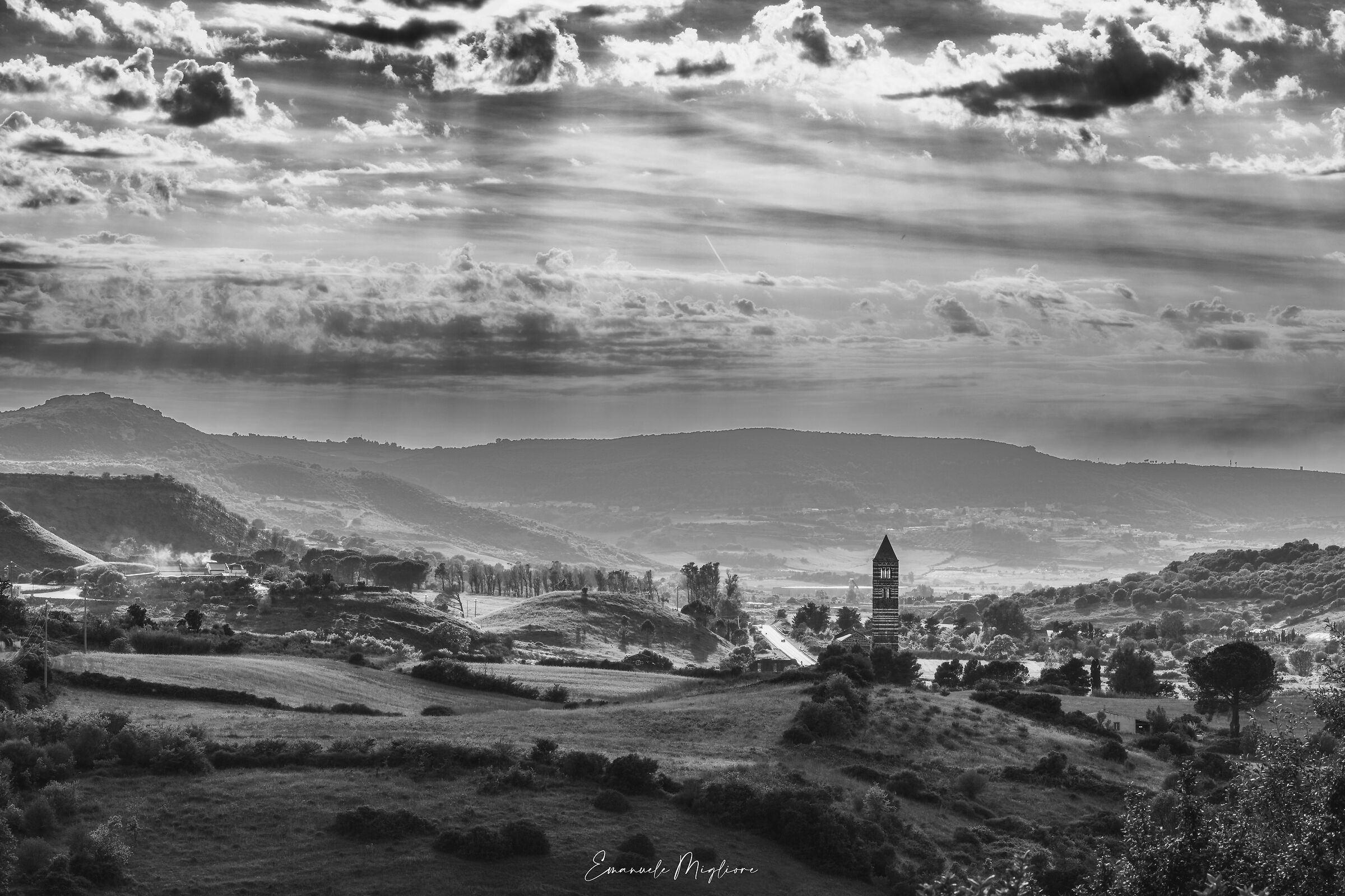Basilica di Saccargia - vista panoramica
