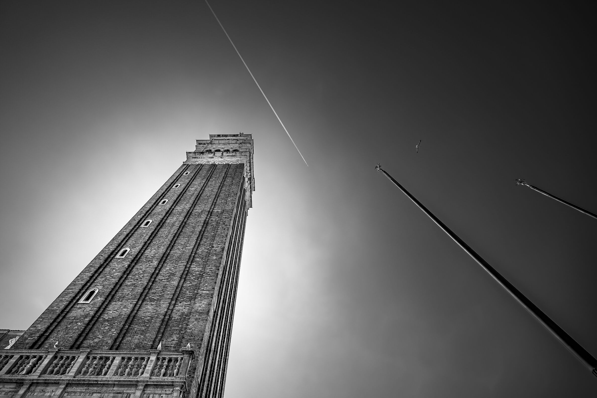 When you look up and everything seems to converge in the cen...