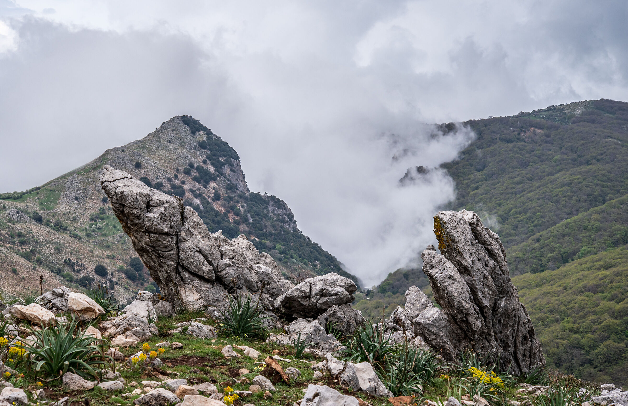Pizzo Canna, exit of the north wind