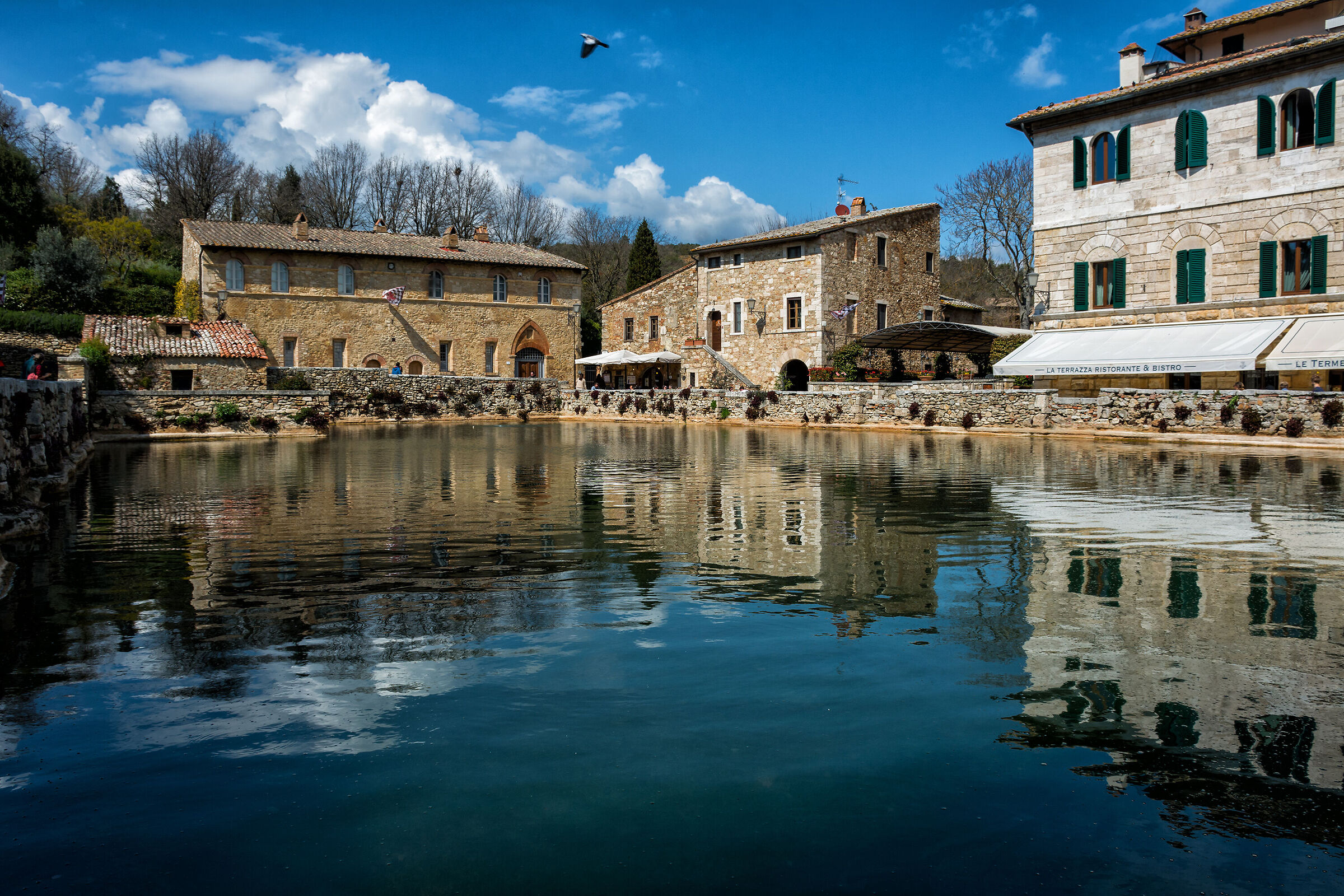 I riflessi di Bagno Vignoni