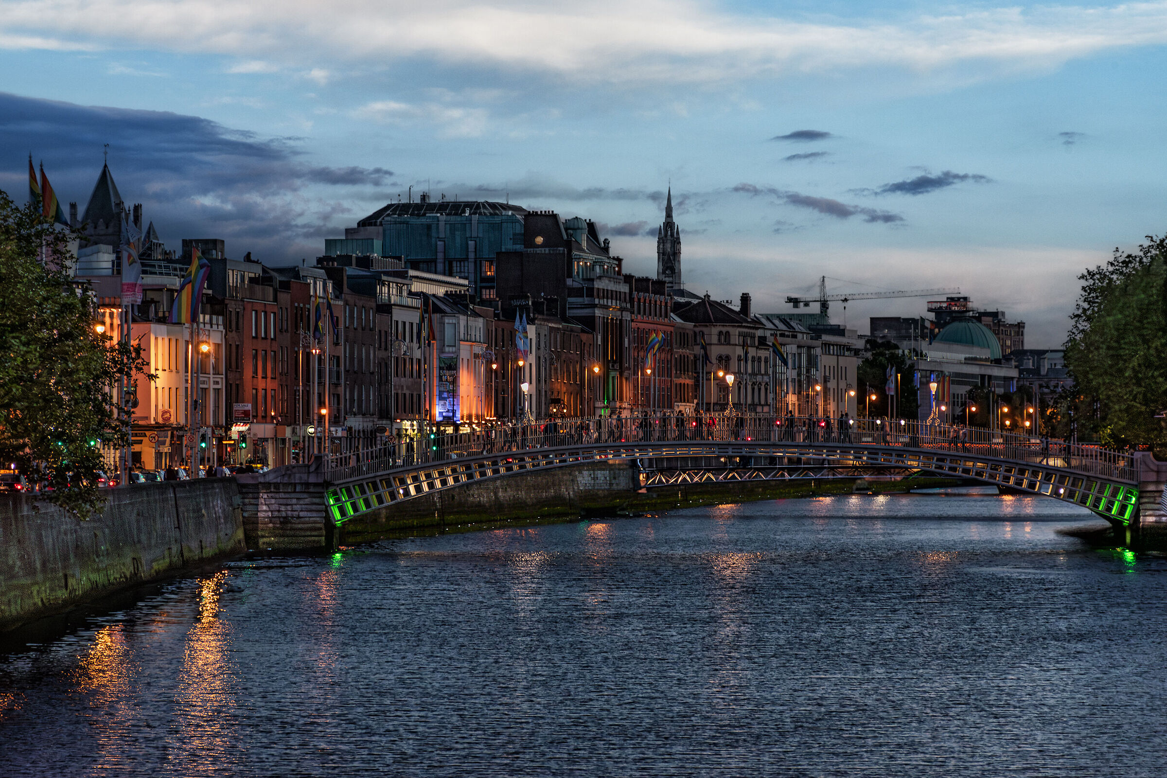 Crepuscolo a Dublino