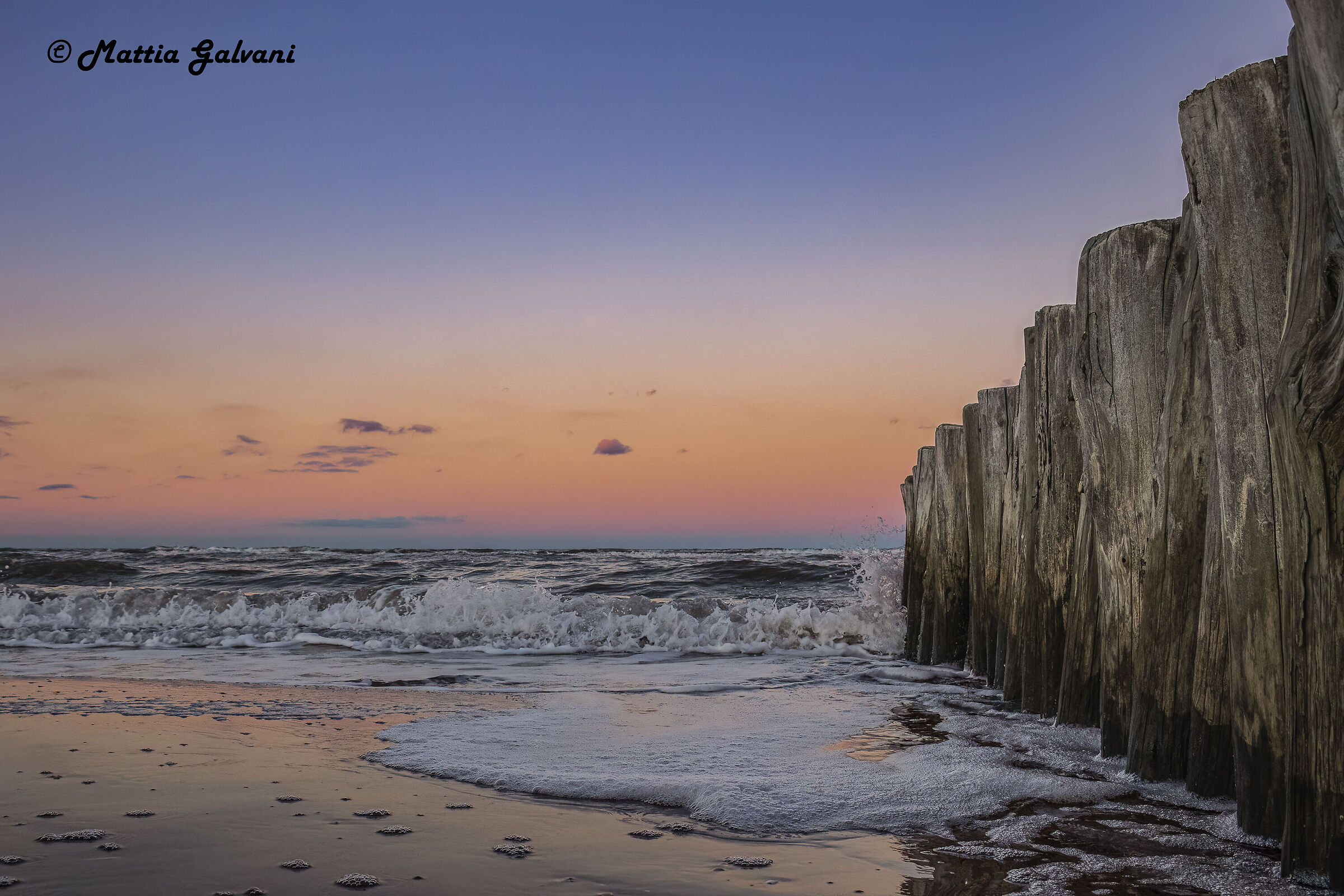 Il tramonto roseo di Boccasette