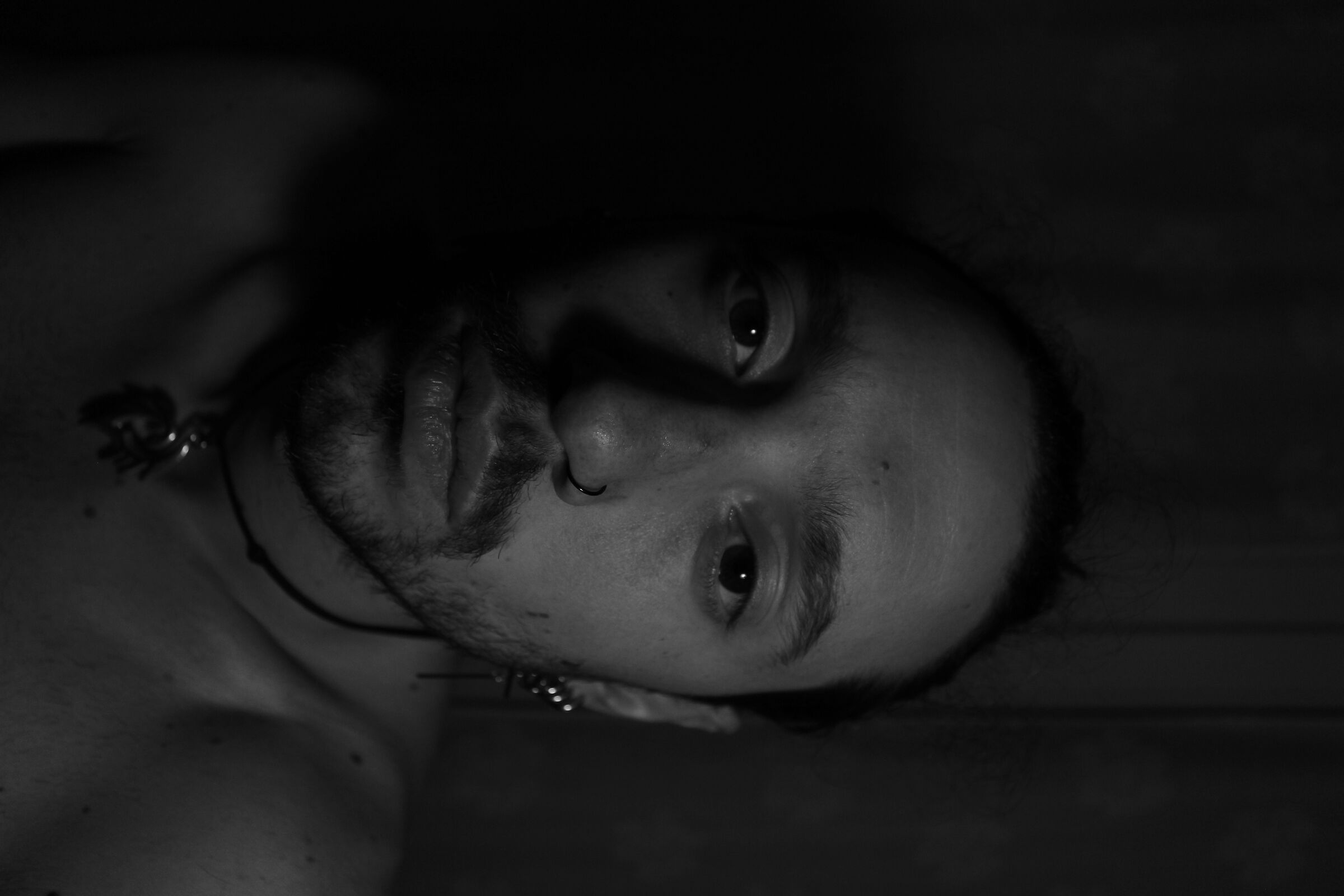 First black and white