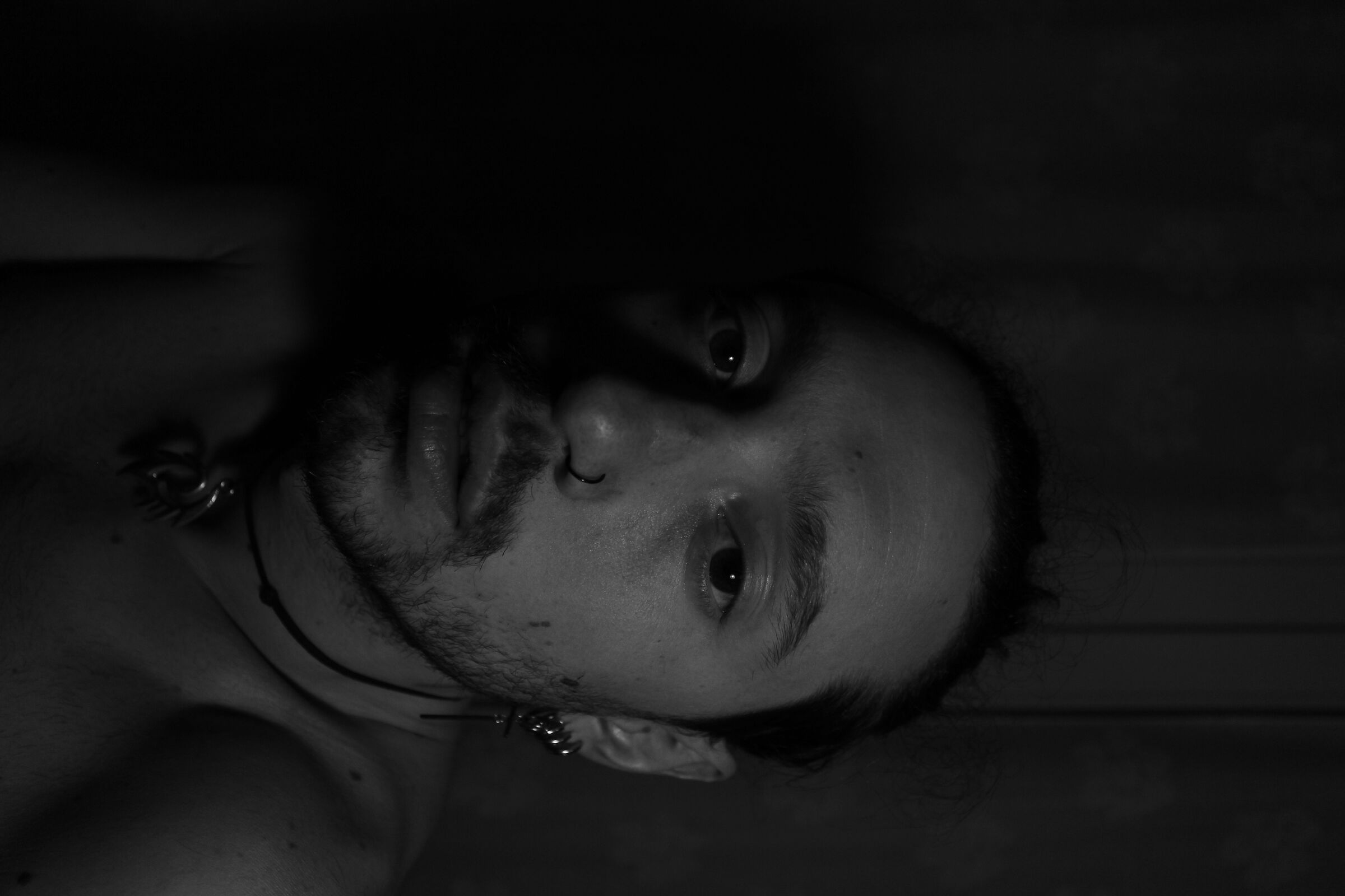 First black and white