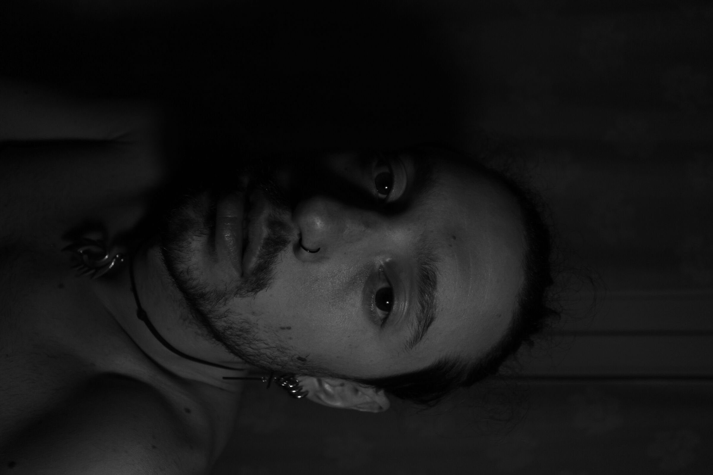 First black and white