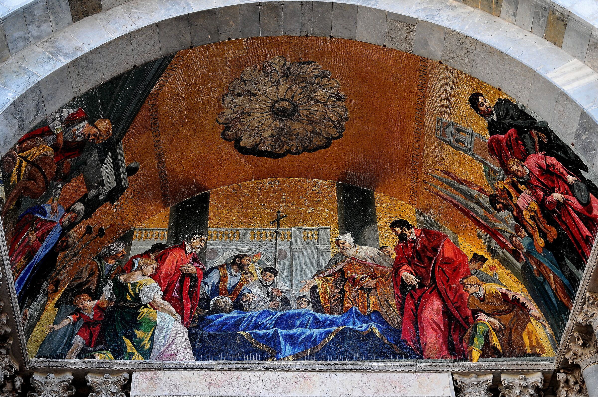 I mosaici della facciata della basilica di S. Marco -VE