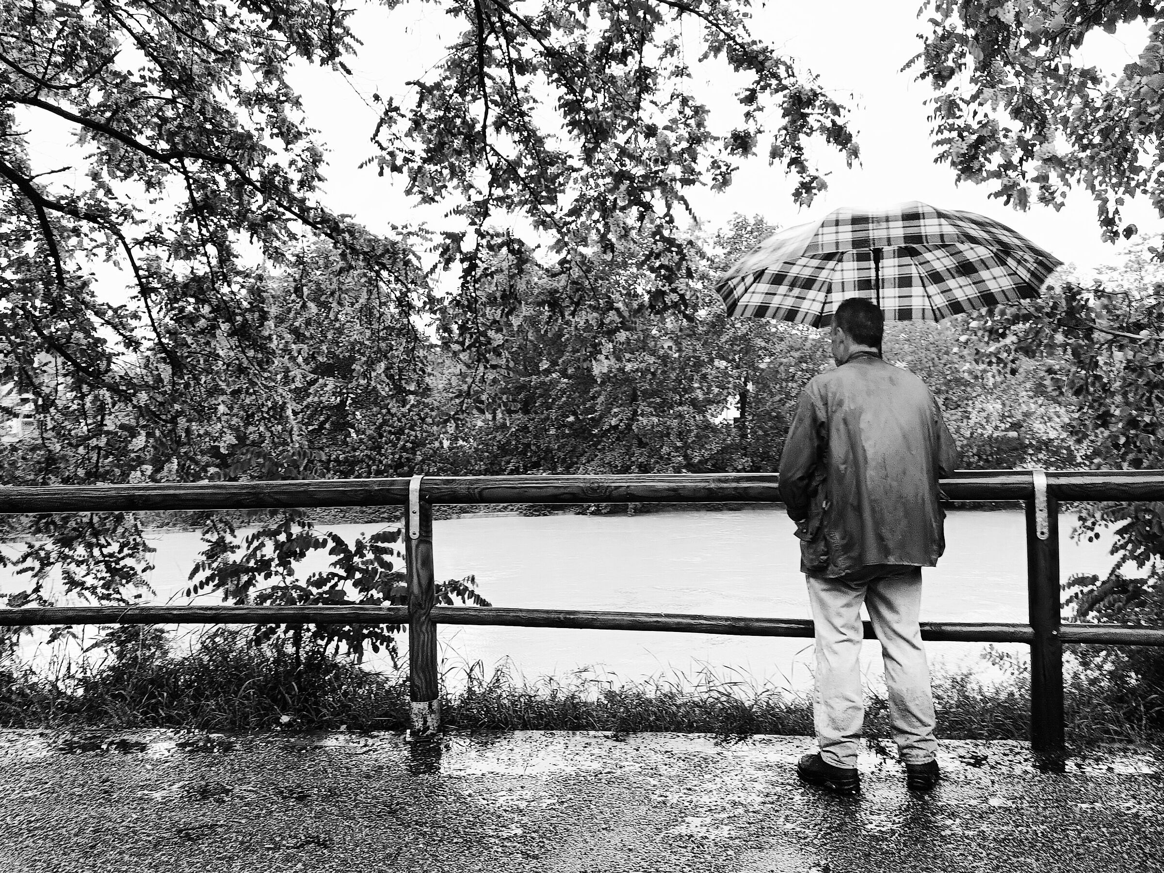 It's always raining in the wet...
