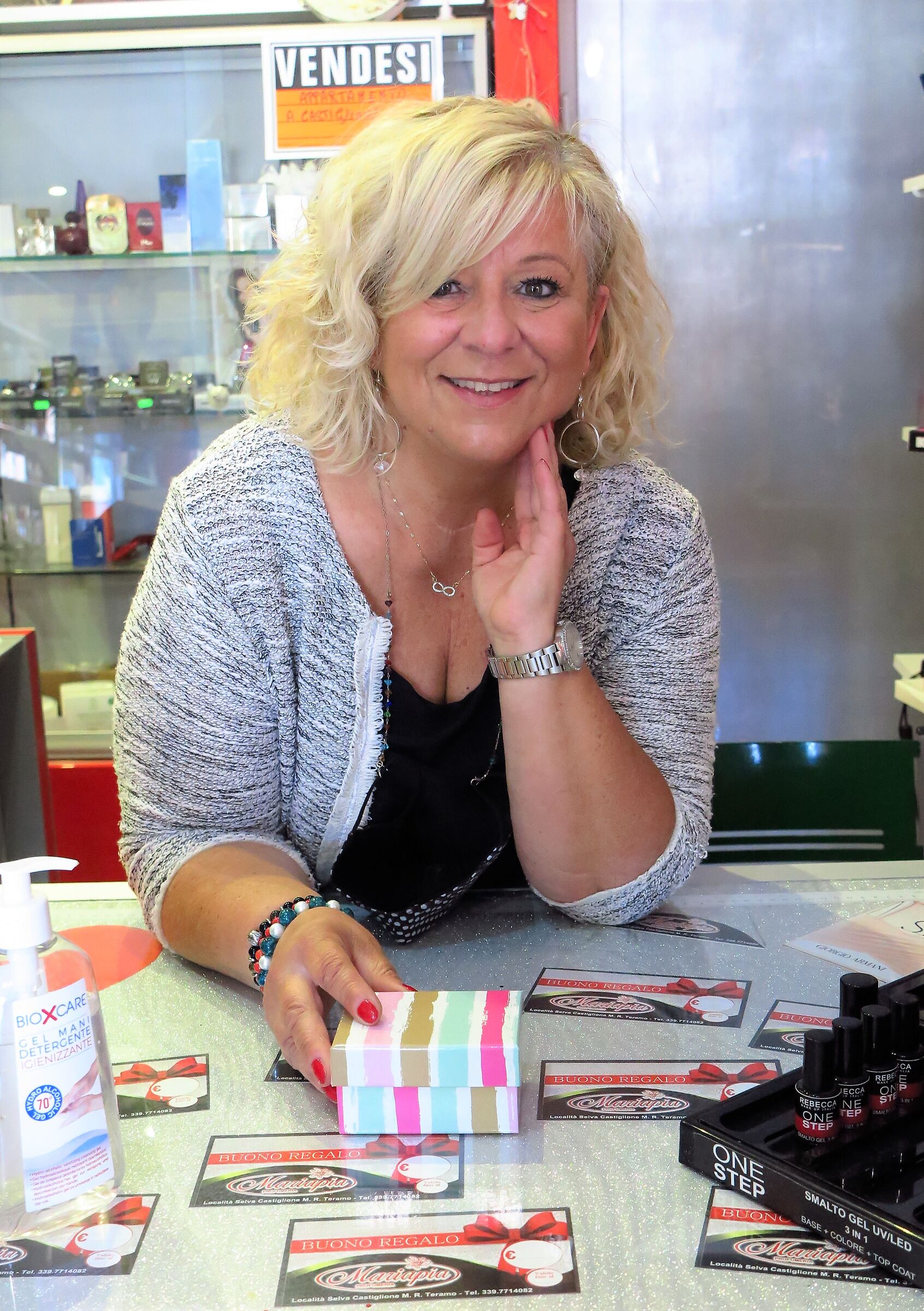 My perfumer refines her weapons!