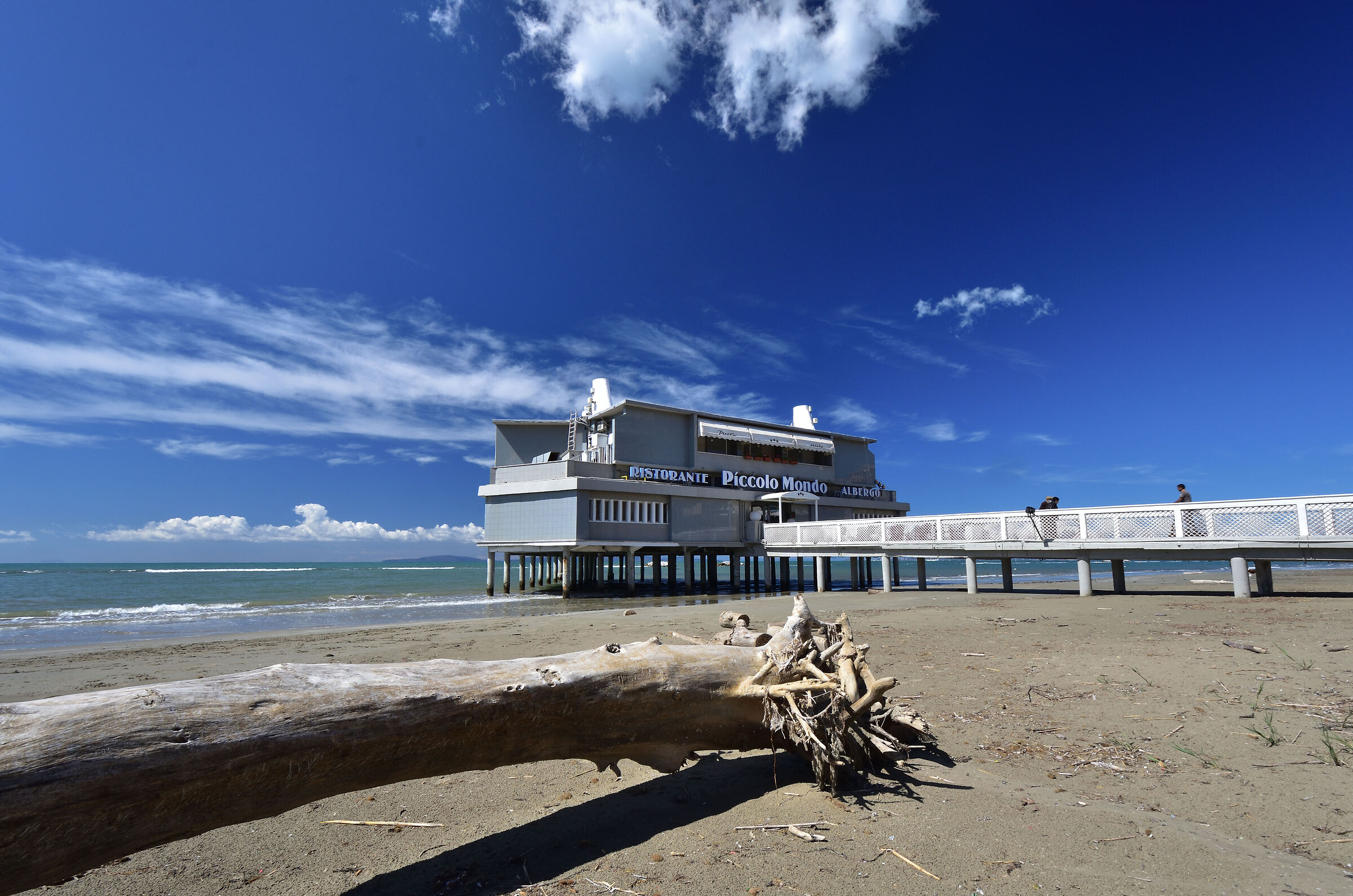 The sea in winter...