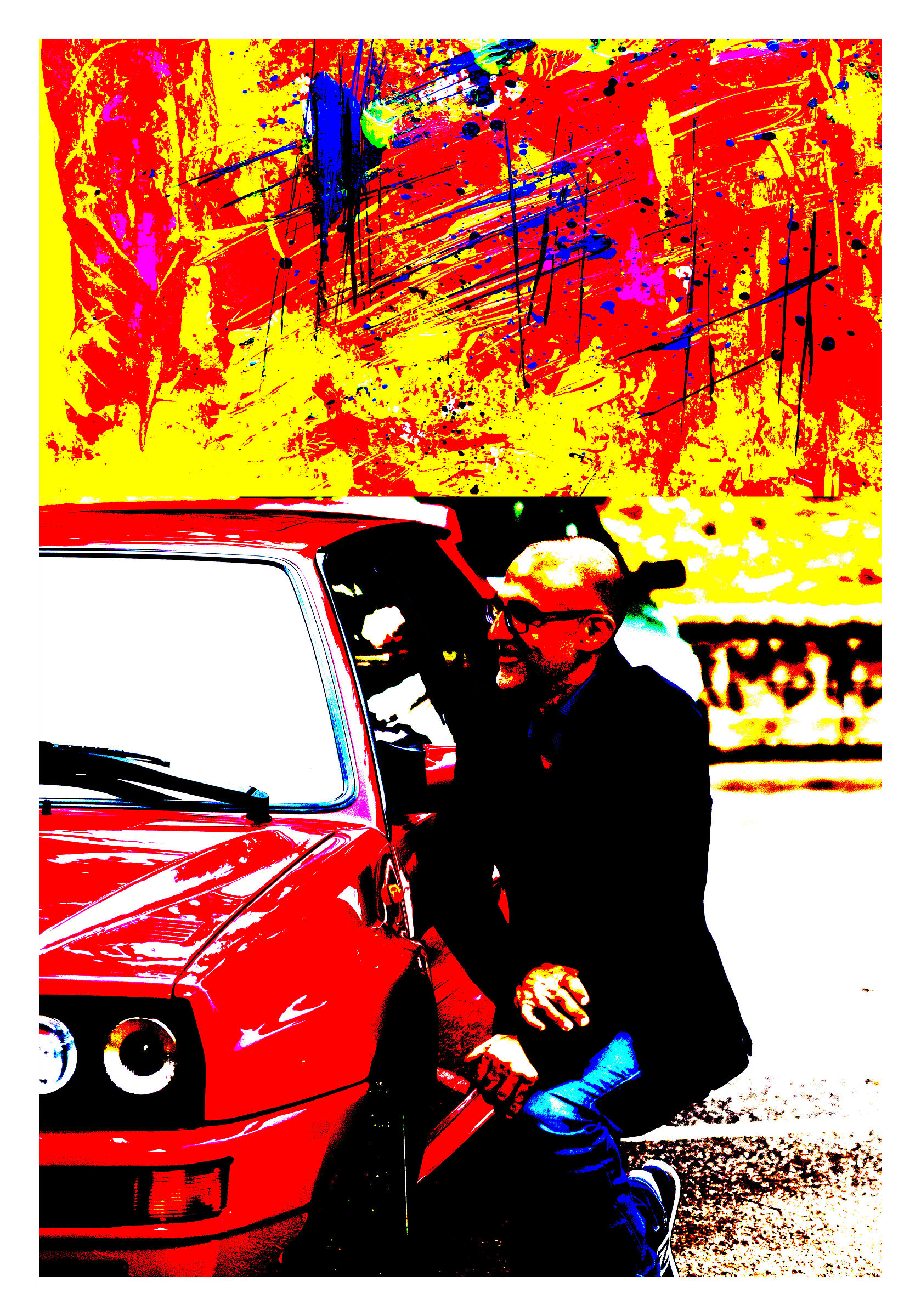 Me and my Lancia Delta HF Turbo 4WD