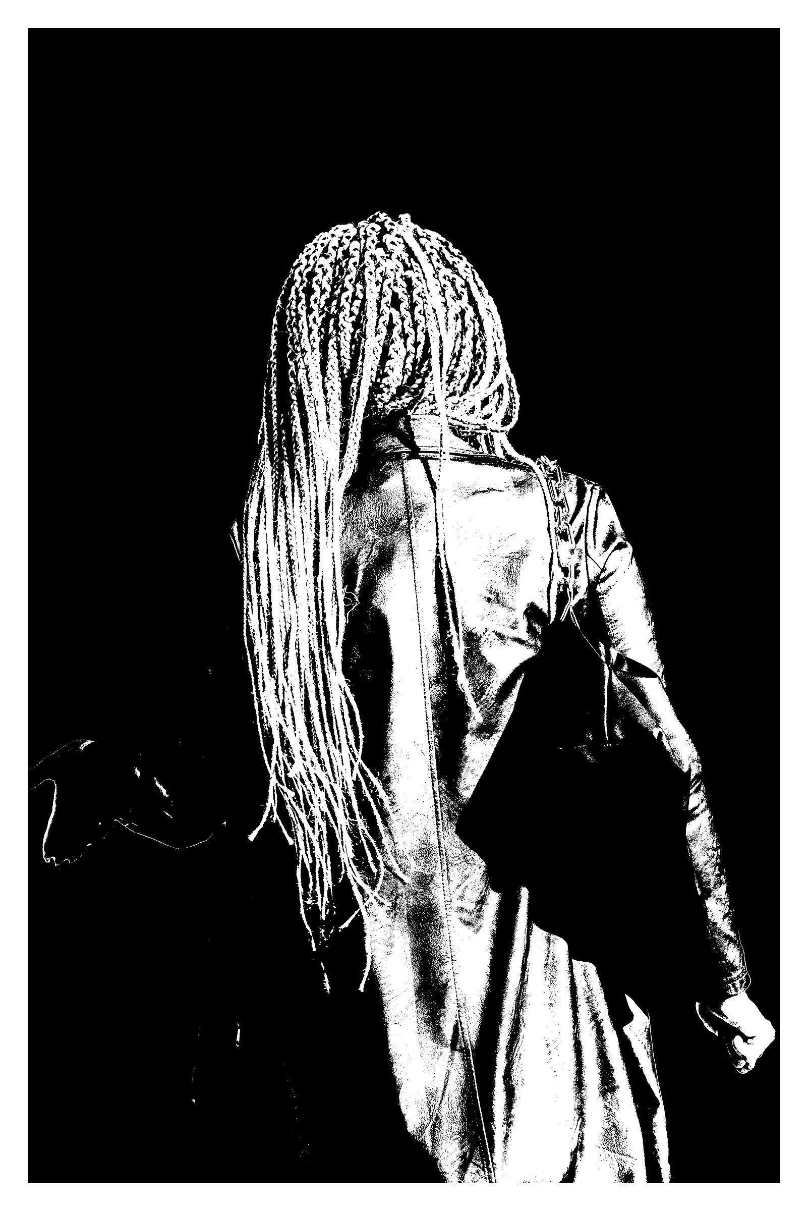 Exit from the hairdresser .....