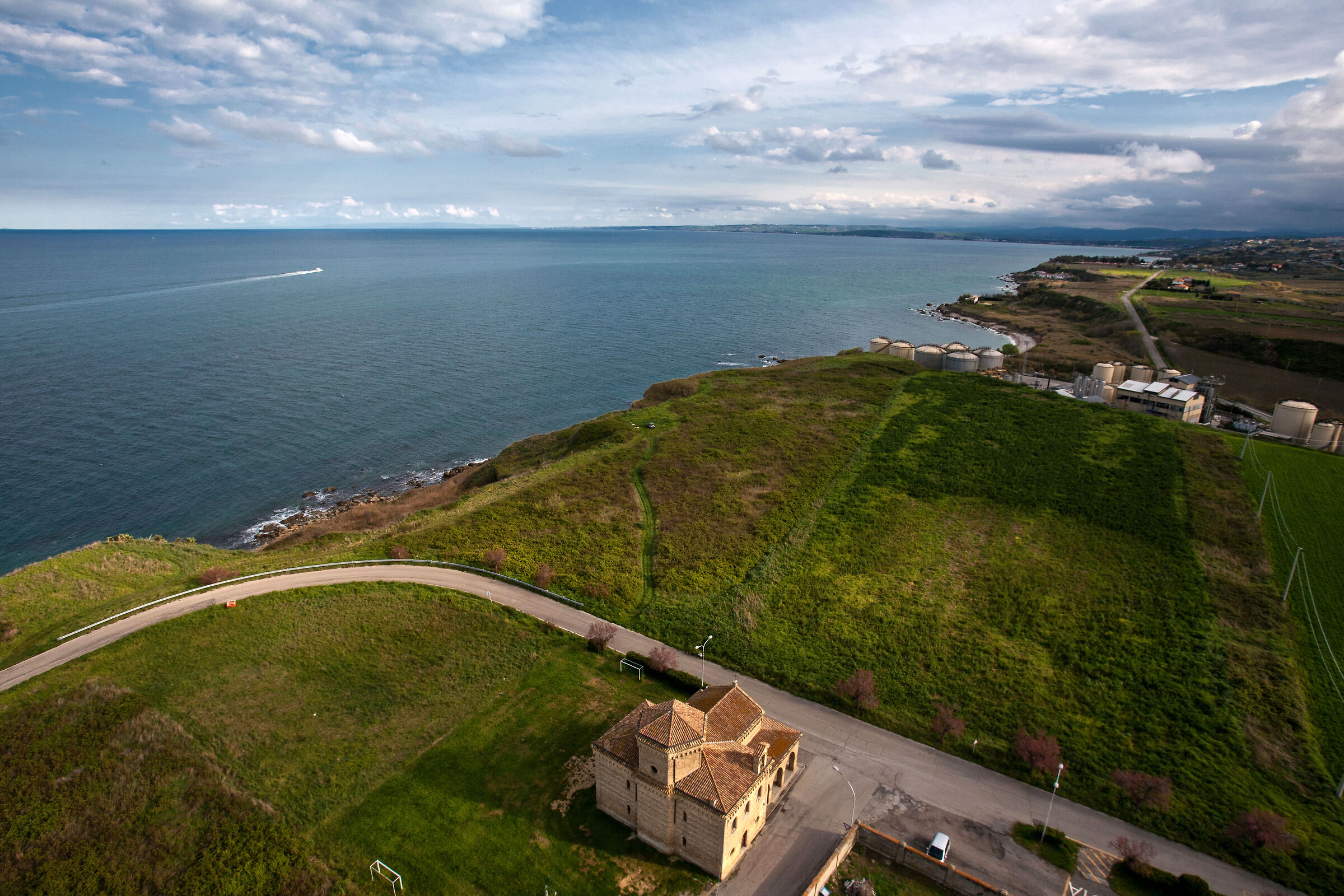 La chiesetta di penna Luce di Vasto