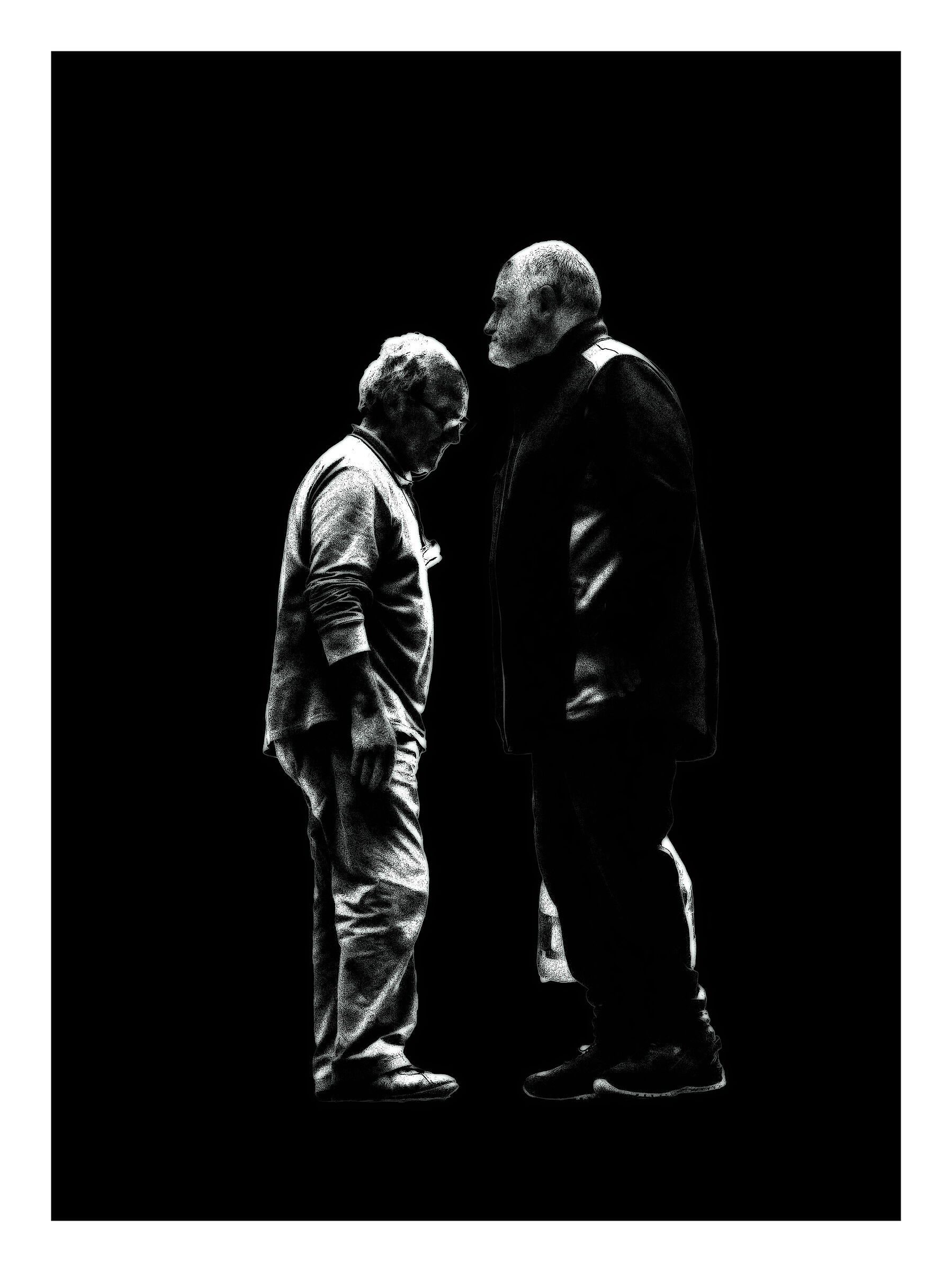 You let me through?...... No