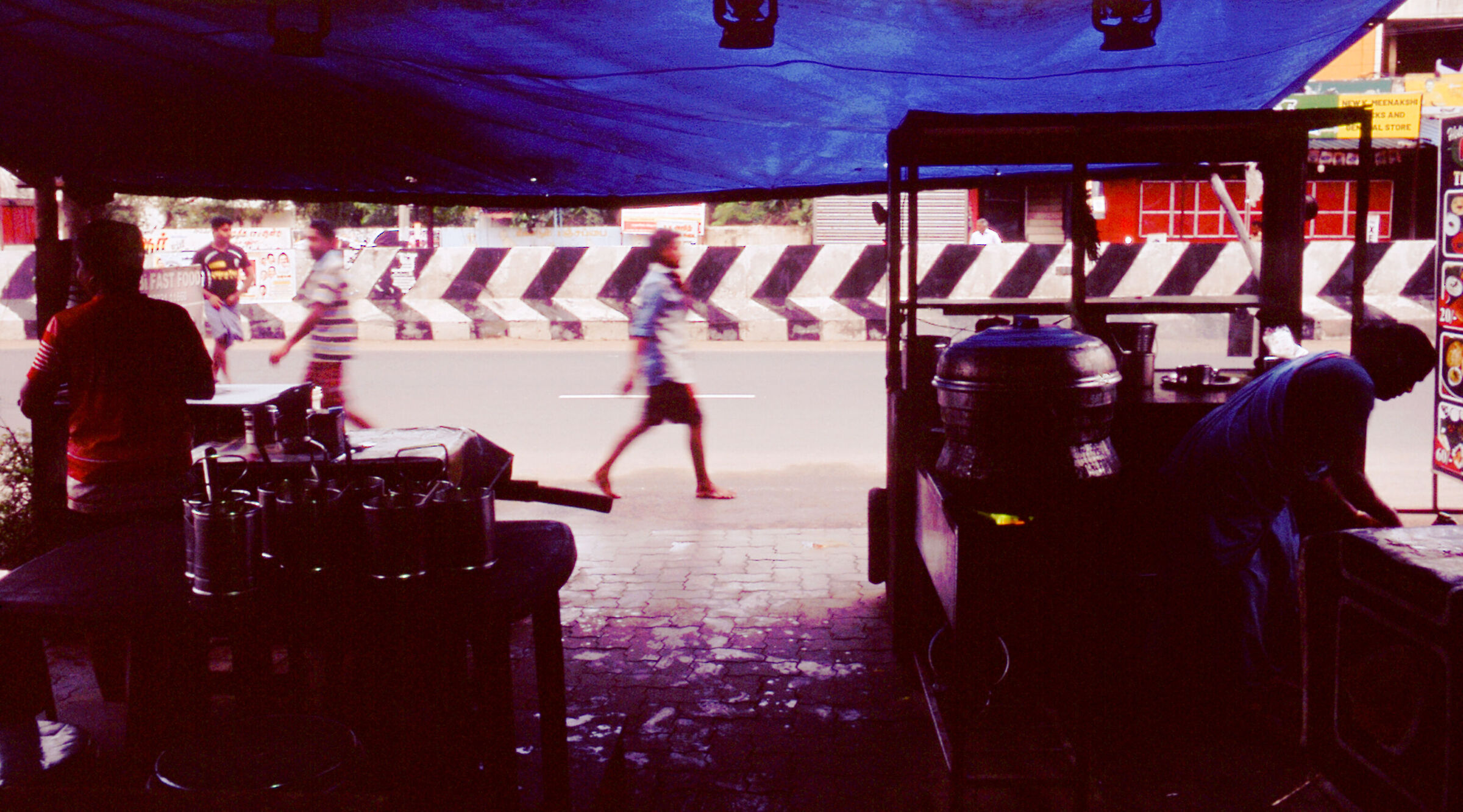 Pondicherry street - Tamil Nadu