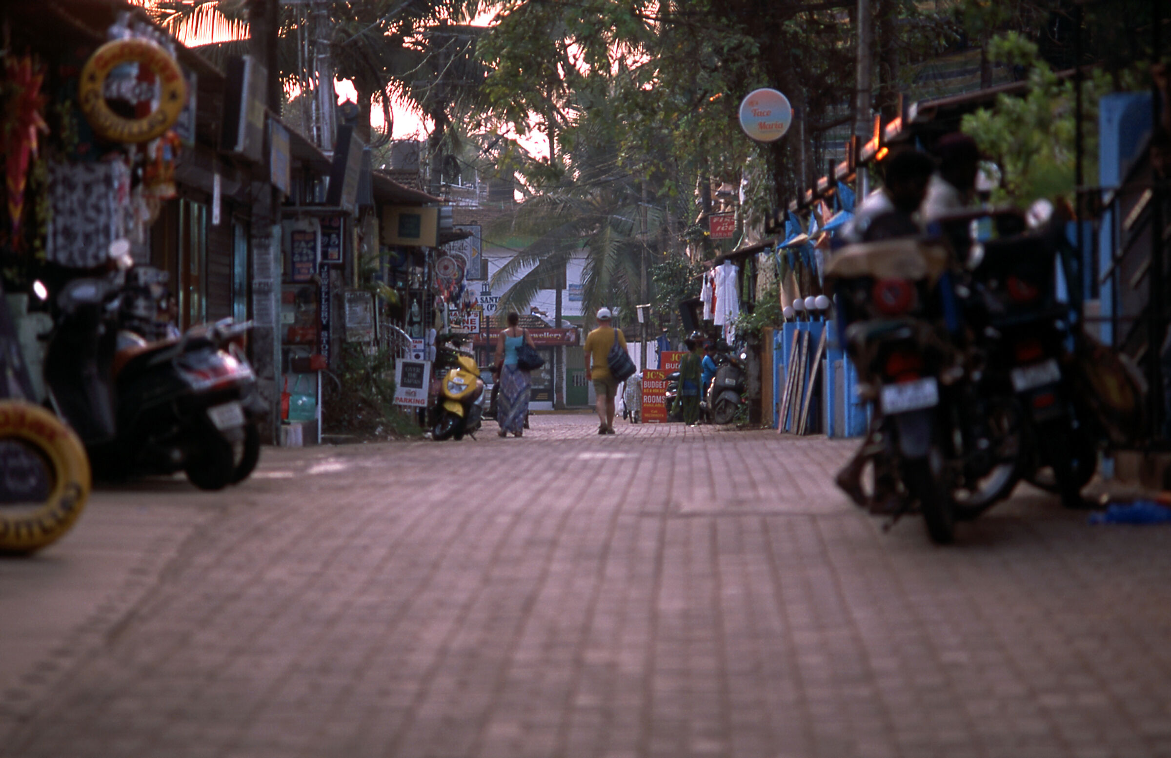 Pondicherry street - Tamil Nadu
