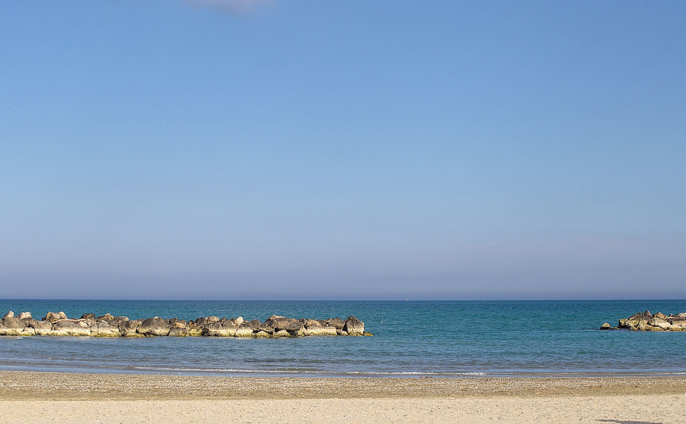 Winter beach Lido di Classe