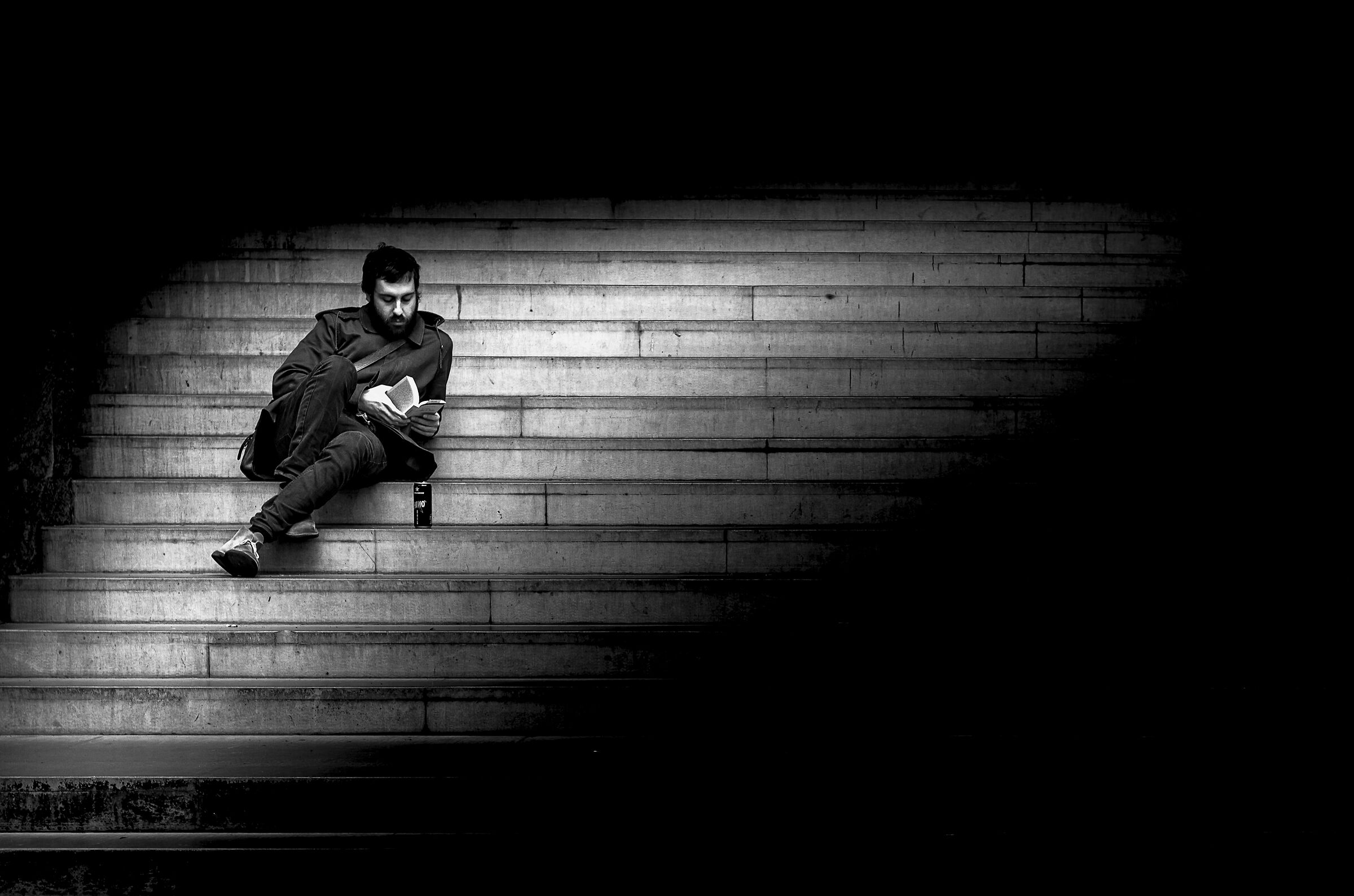 A boy in Bologna