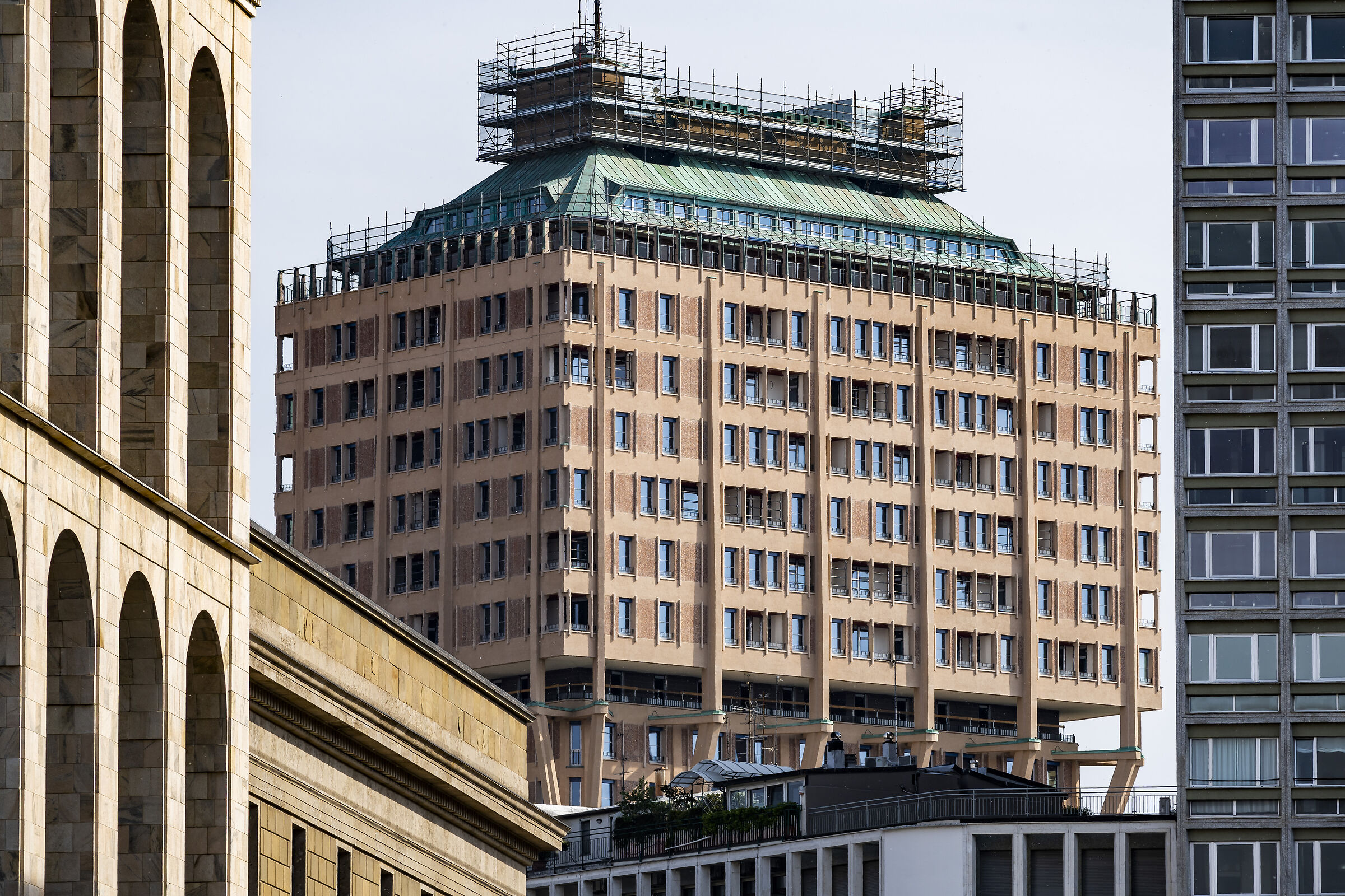 Restoration of Torre Velasca - Saturday 06/05/2023. 15:38