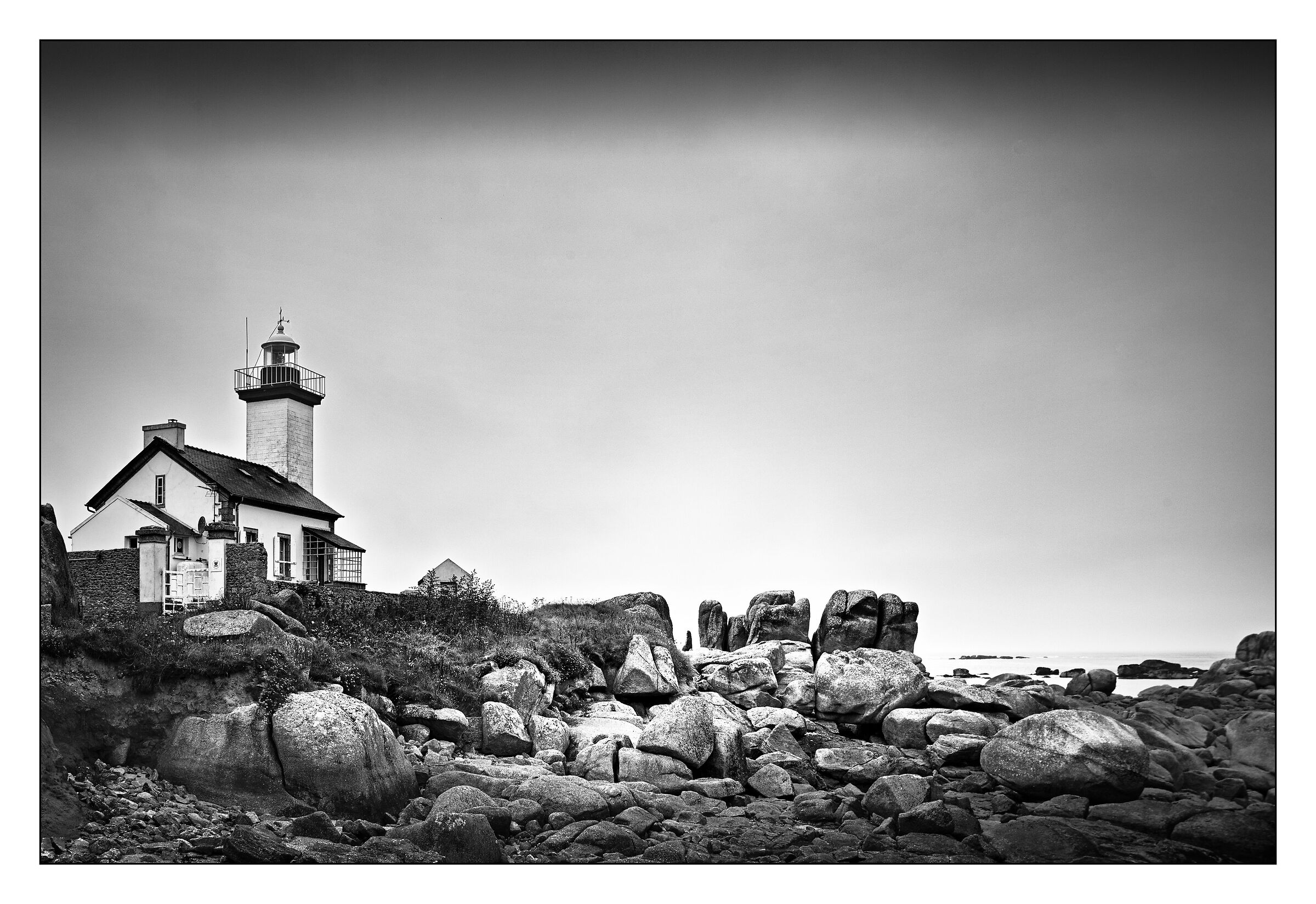Pontusval Brittany Lighthouse #2