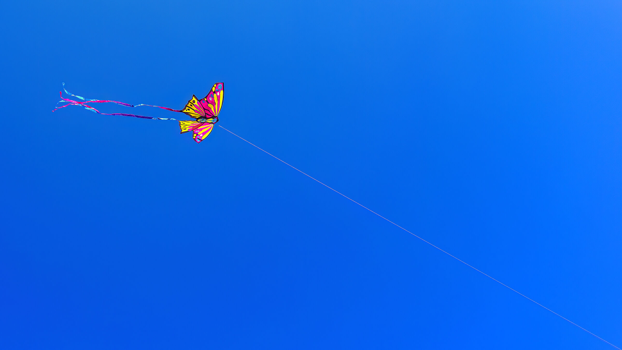 But the sky is always bluer