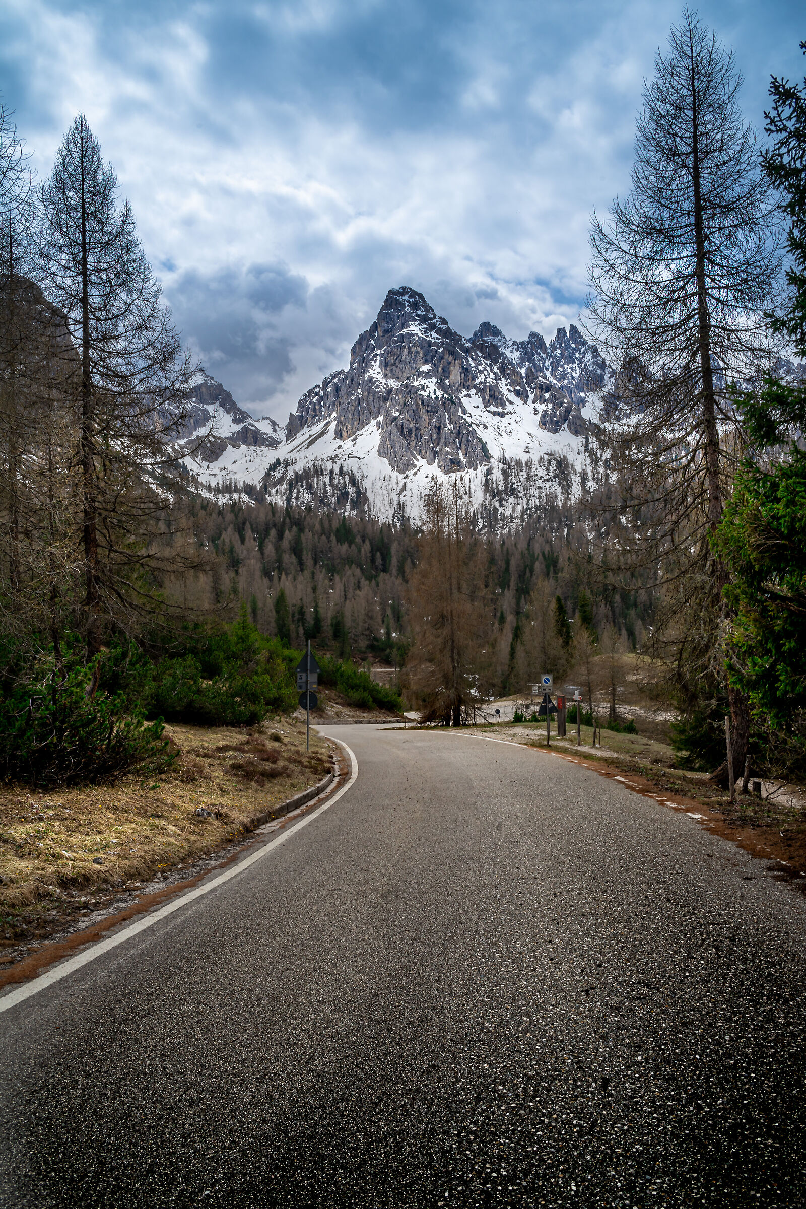 La strada di montagna