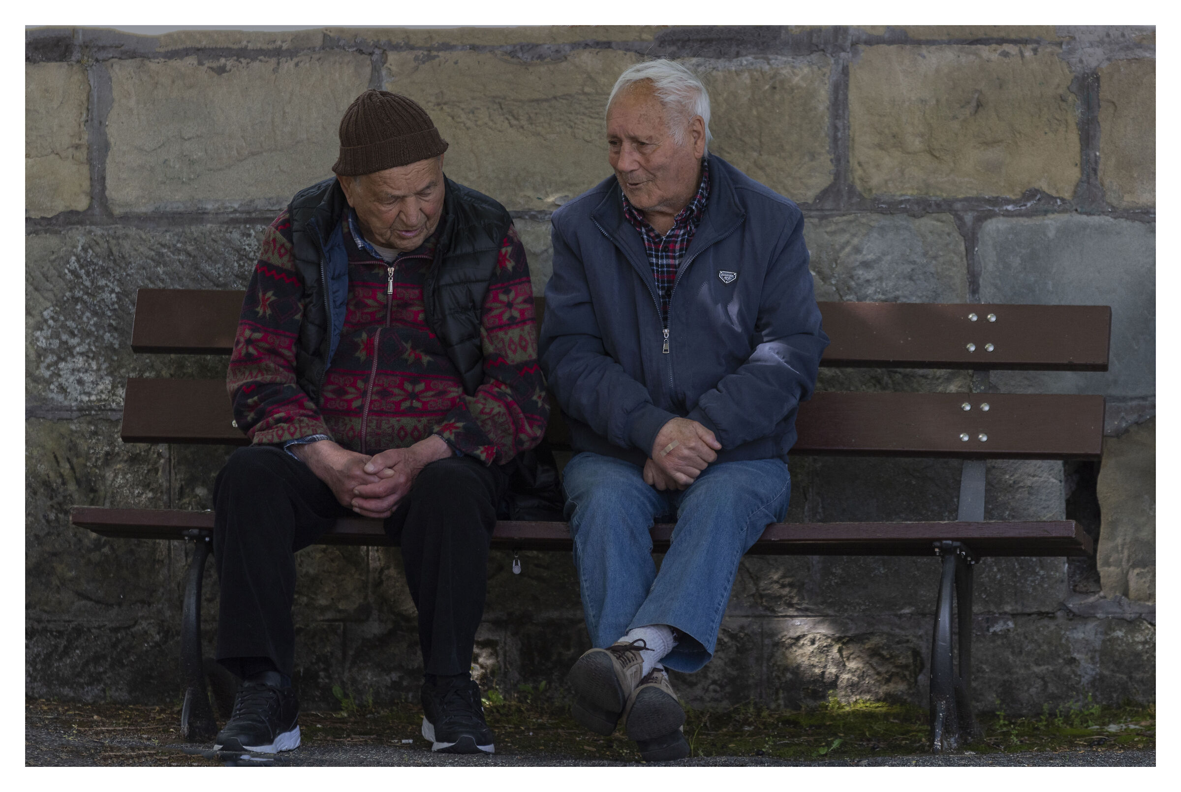 But he hears nu' few.. Have you withdrawn your pension?