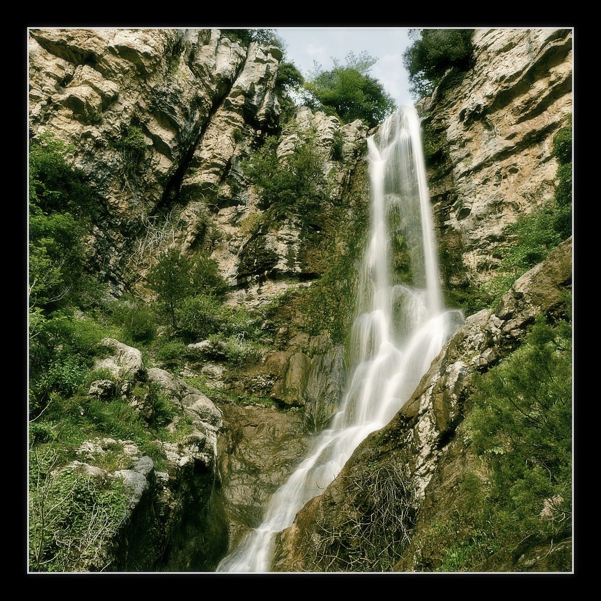 the waterfall of Solofrone