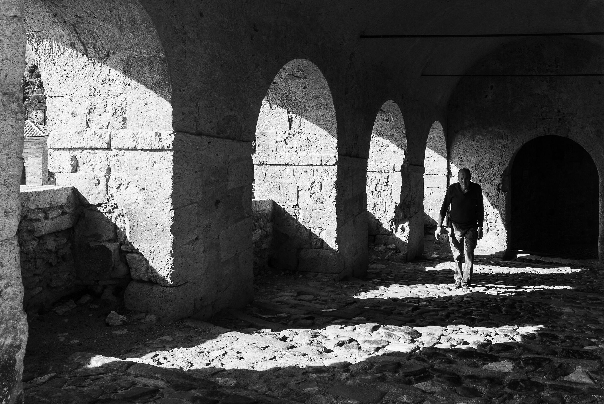 La galleria per la fortezza