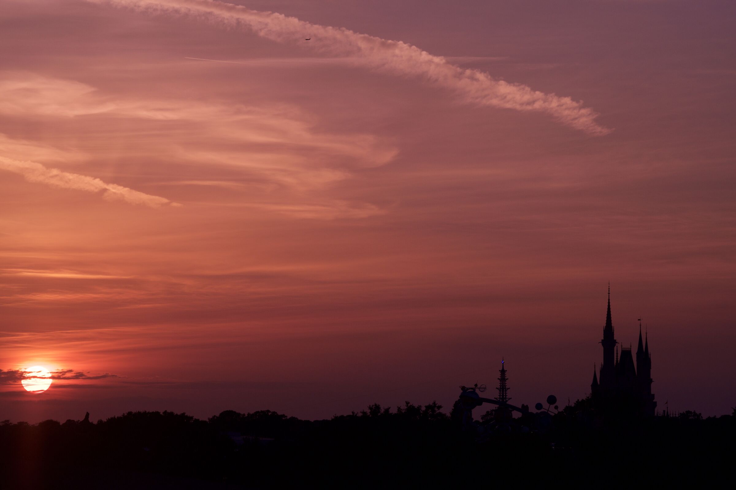 Disneyworld sunset
