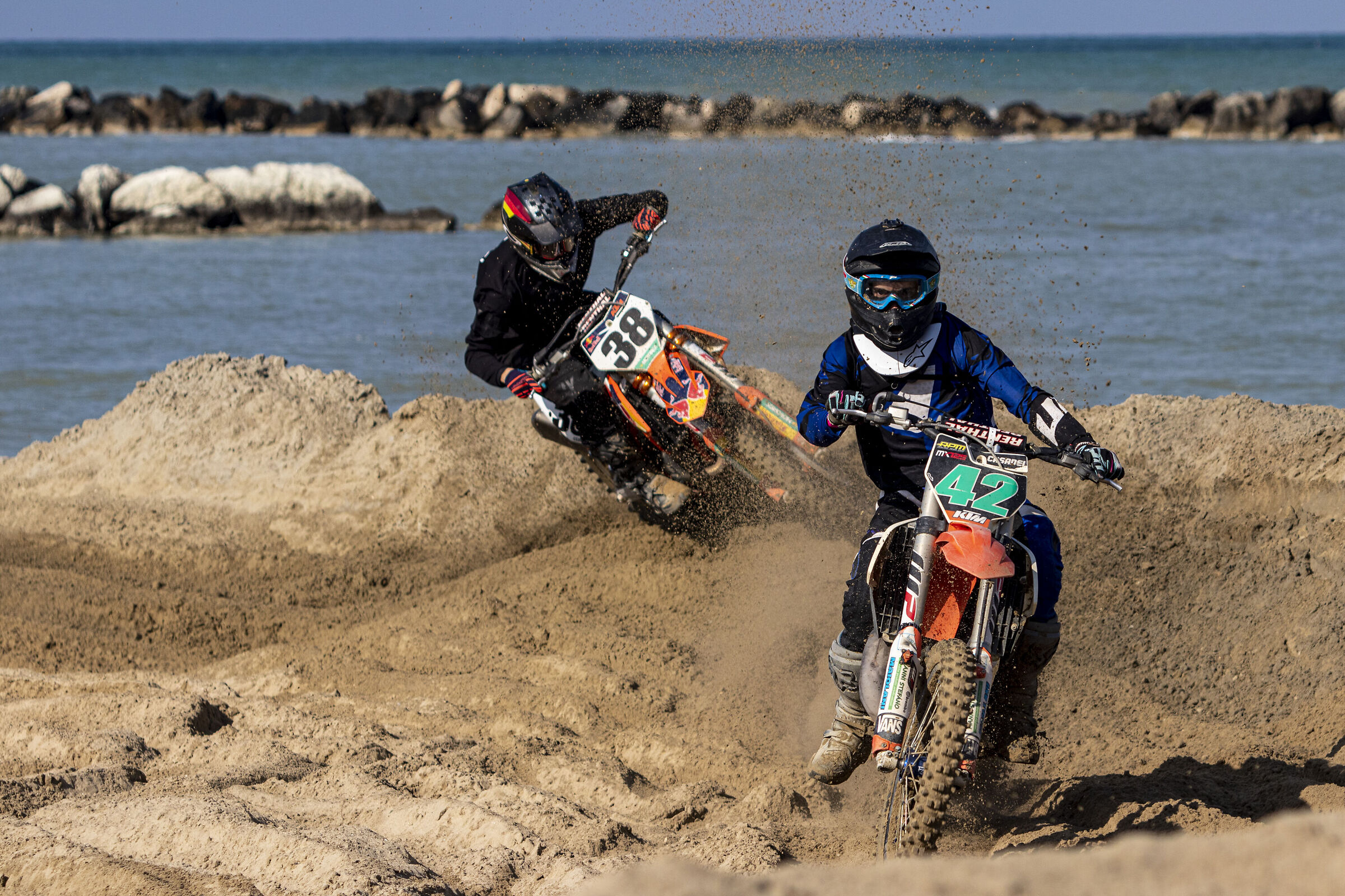 motocross sabbia