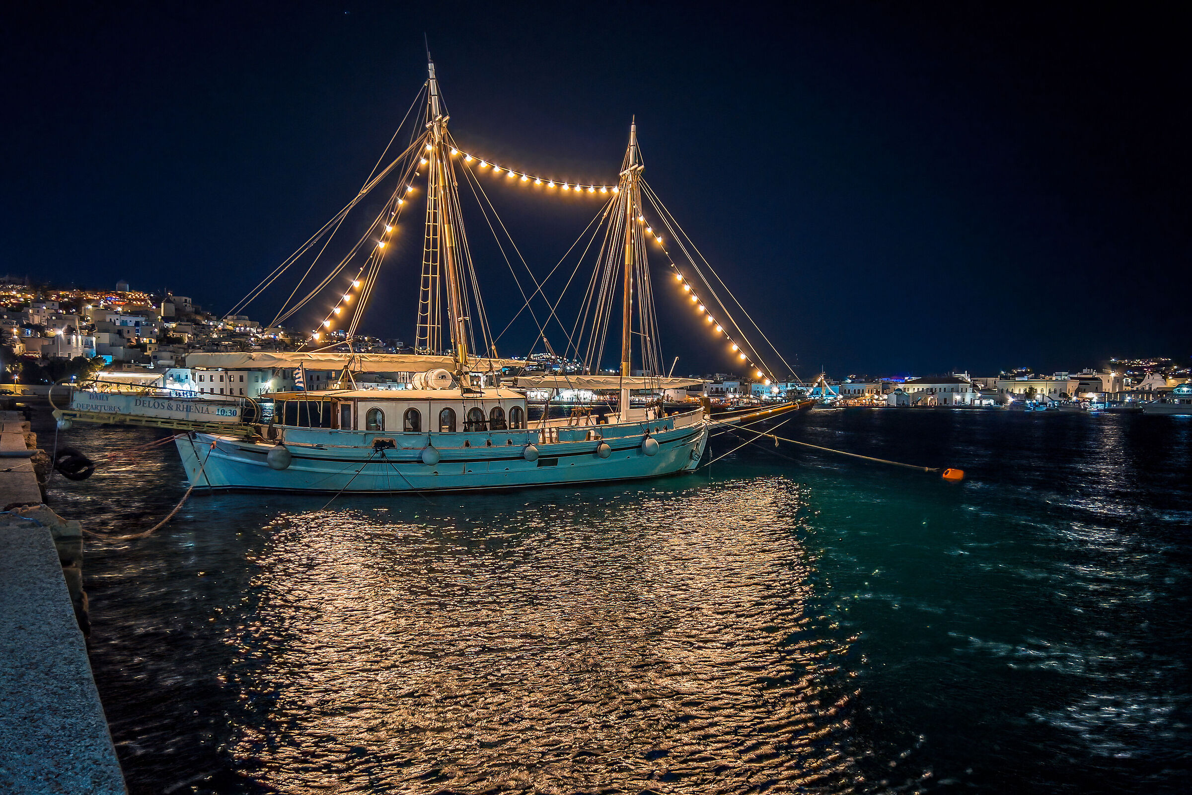 Notte di Settembre in Mykonos