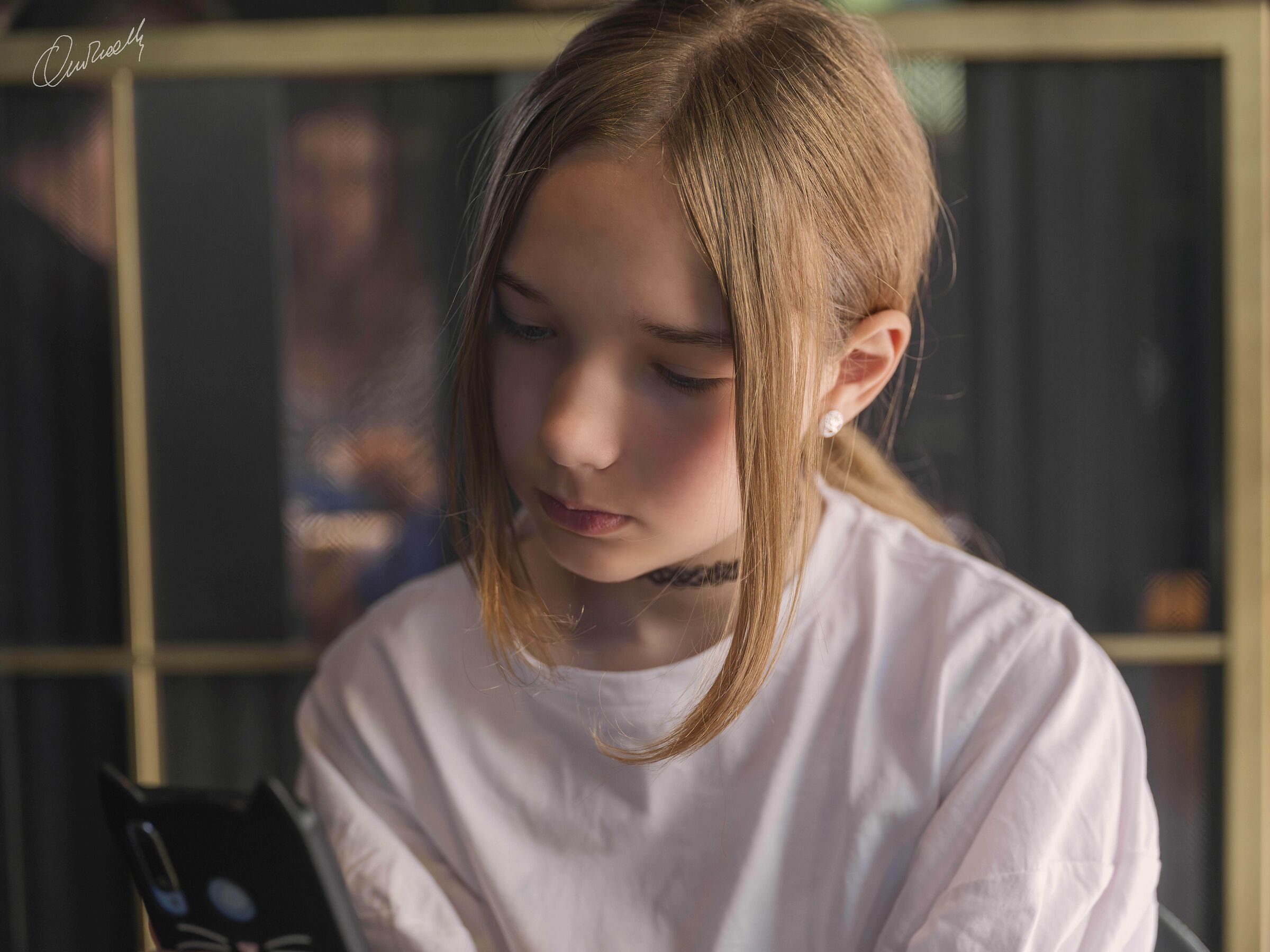 il menu sullo smartphone