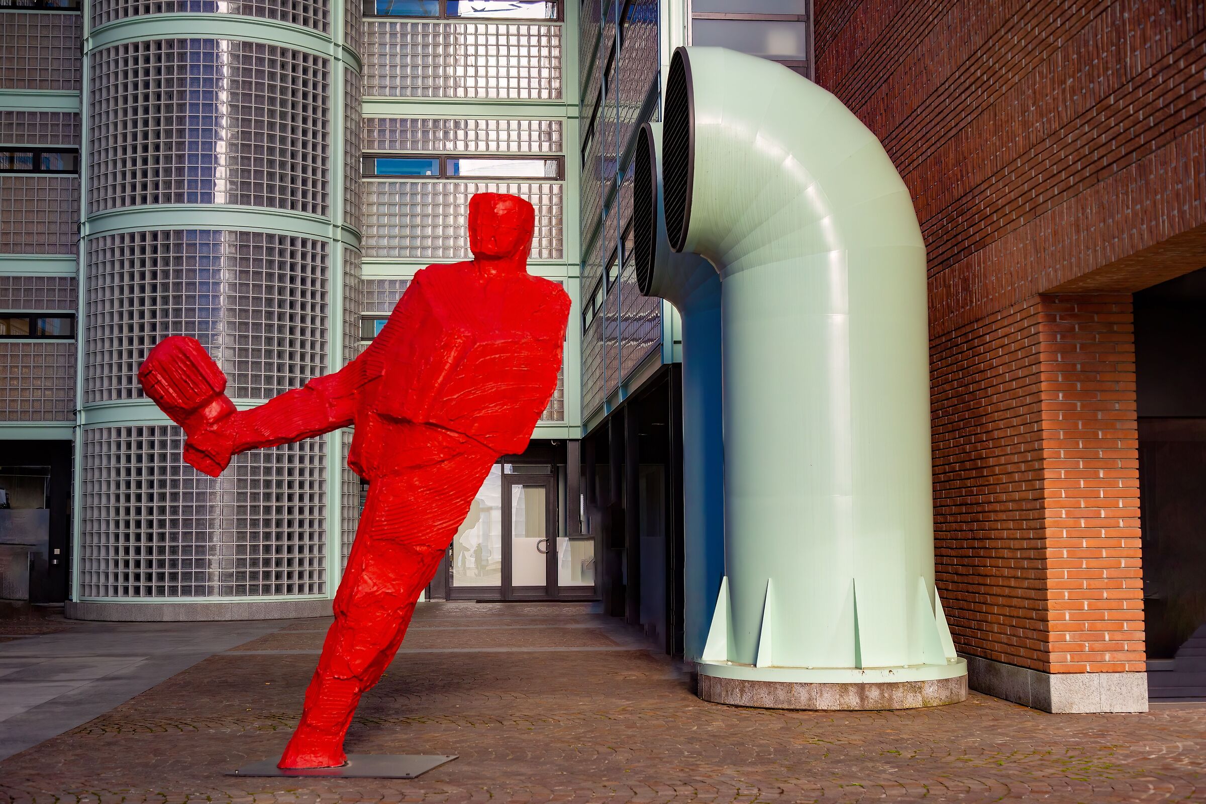 A kick beyond the walls ...