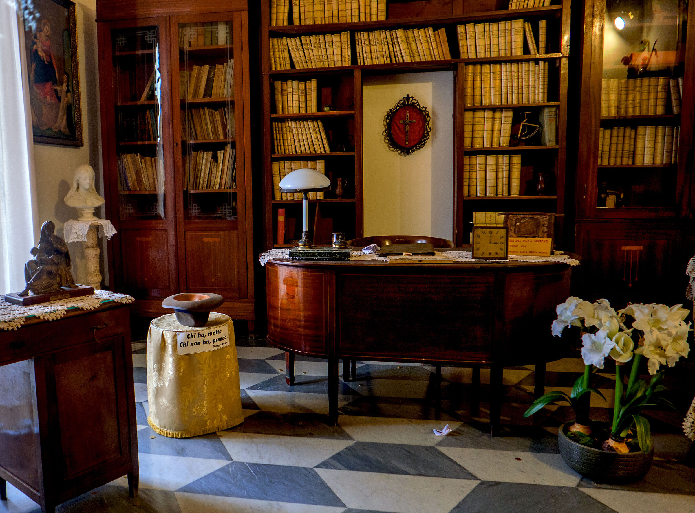 Chi ha, metta. Chi non ha, prenda. San Giuseppe Moscati